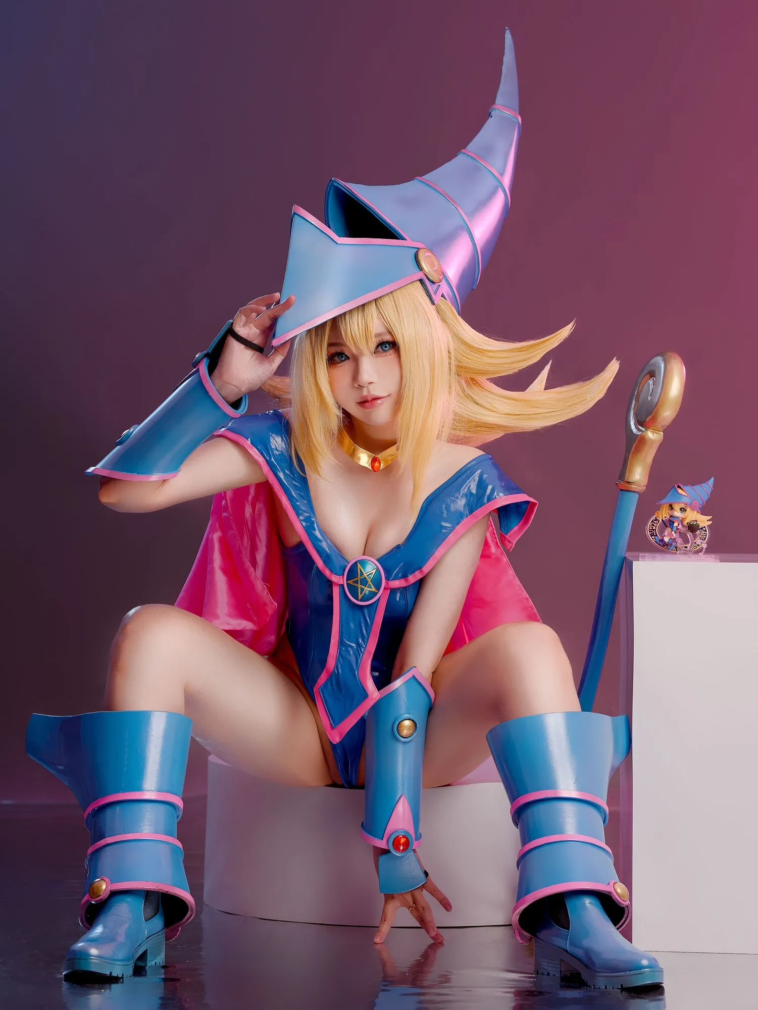 图片[3]-No.039 – Yu Gi Oh Dark Magician Girl [26P 5V]-coswz-cos王者