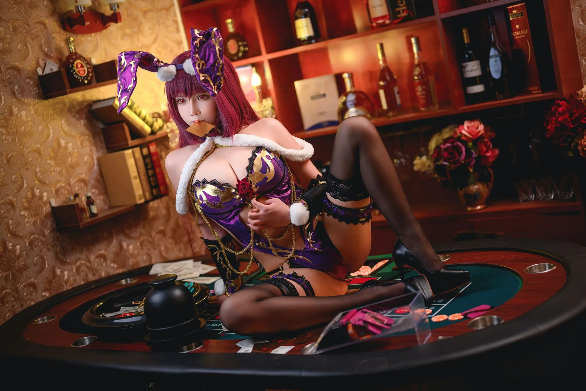 图片[2]-No.040-斯卡哈兔女郎 [51P]-coswz-cos王者