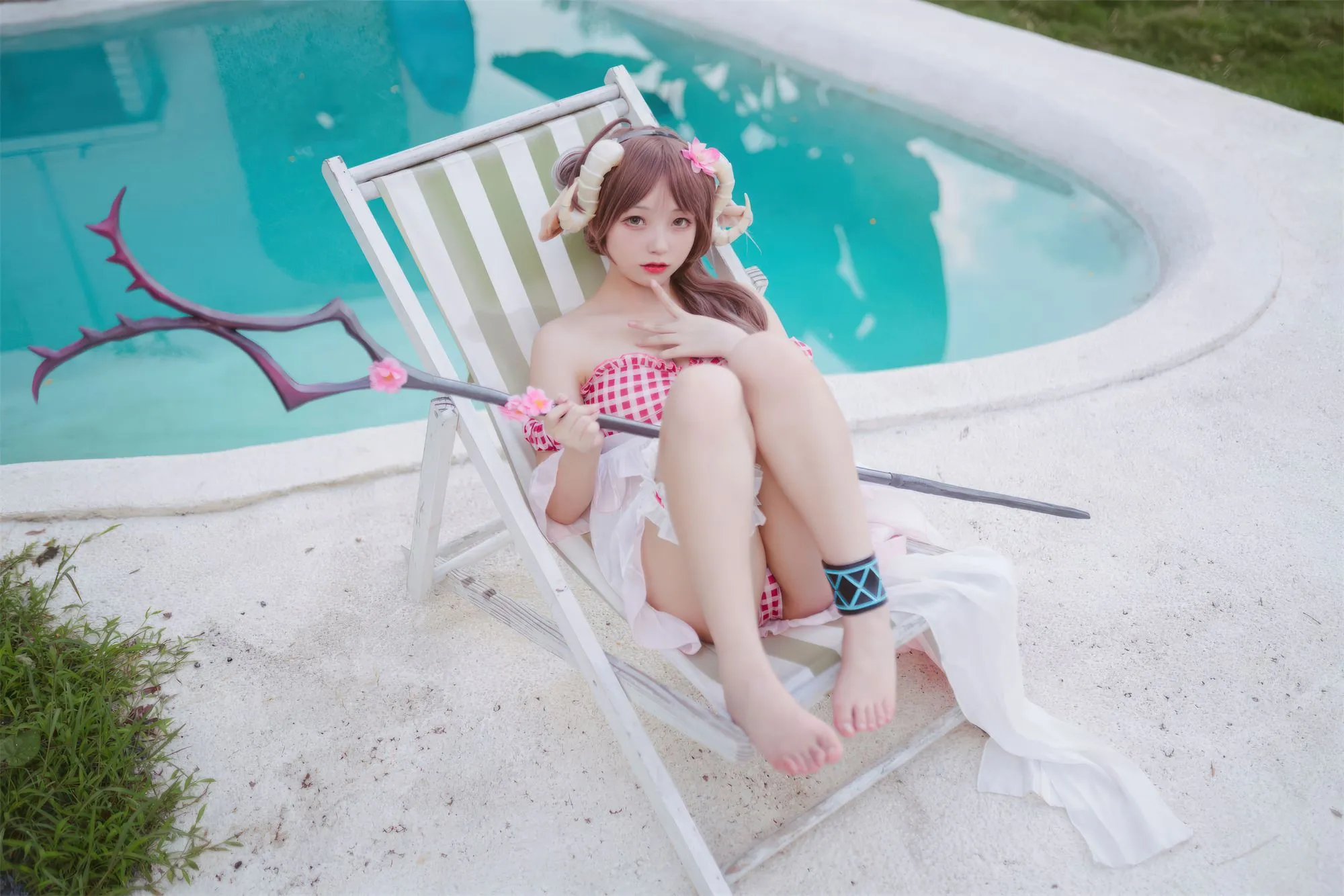 No.042 – 小羊夏卉 [34P]-图妖社