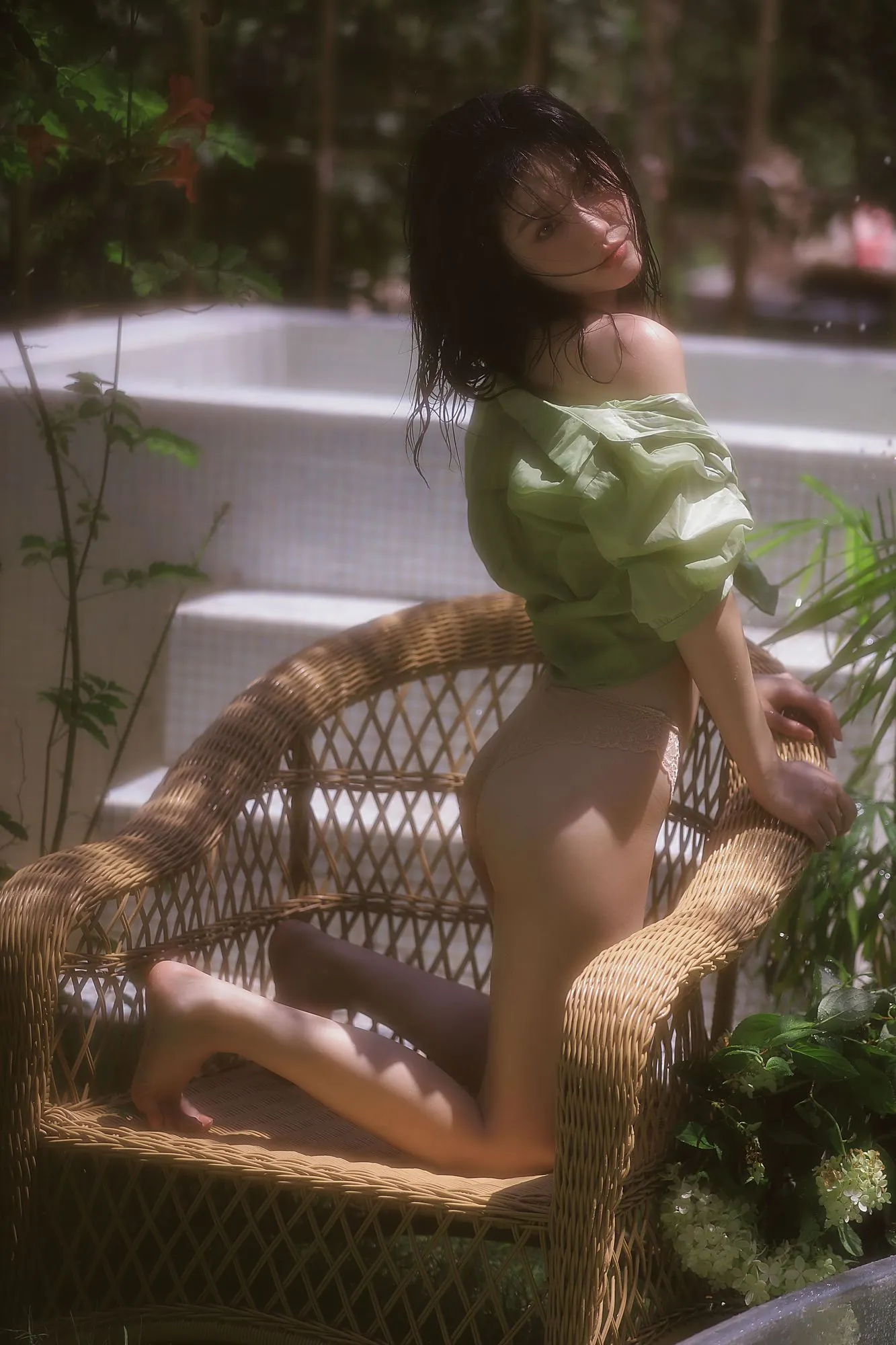 图片[4]-No.042 – 绿意 [23P]-coswz-cos王者