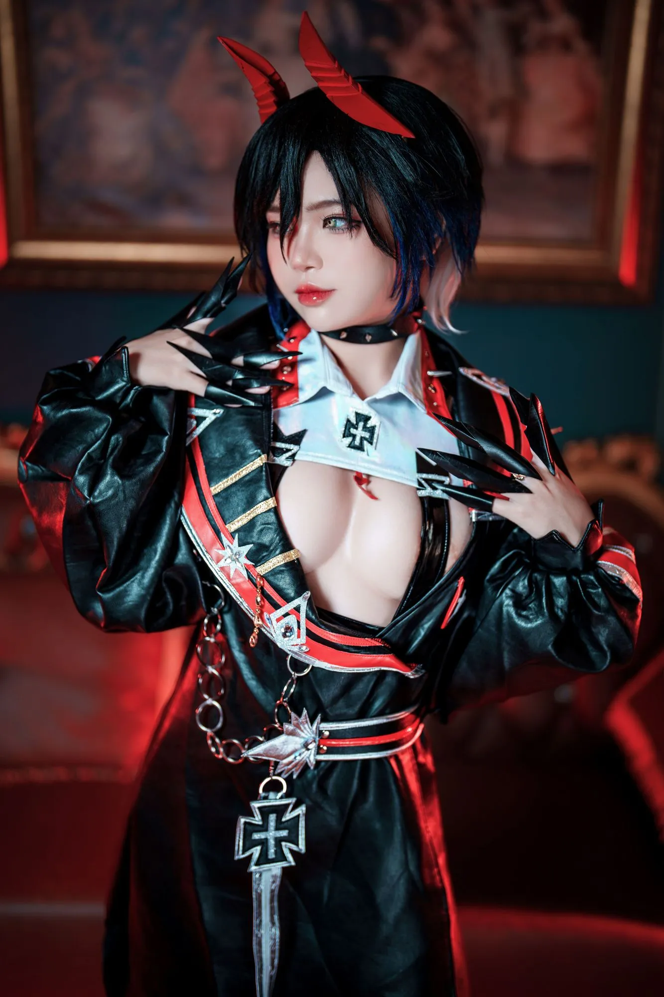 图片[2]-No.043 – Azur Lane Ulrich von Hutten [27P 10V]-coswz-cos王者