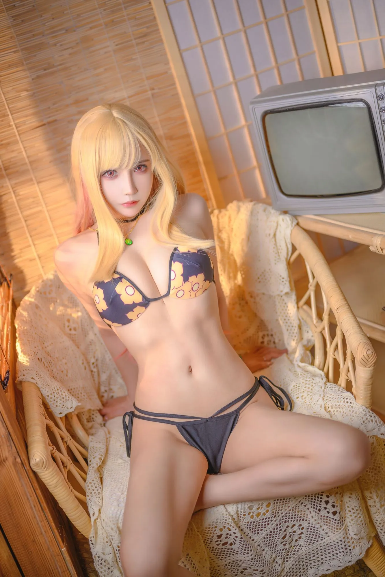 图片[3]-No.043-喜多川泳装 [44P 8V]-coswz-cos王者