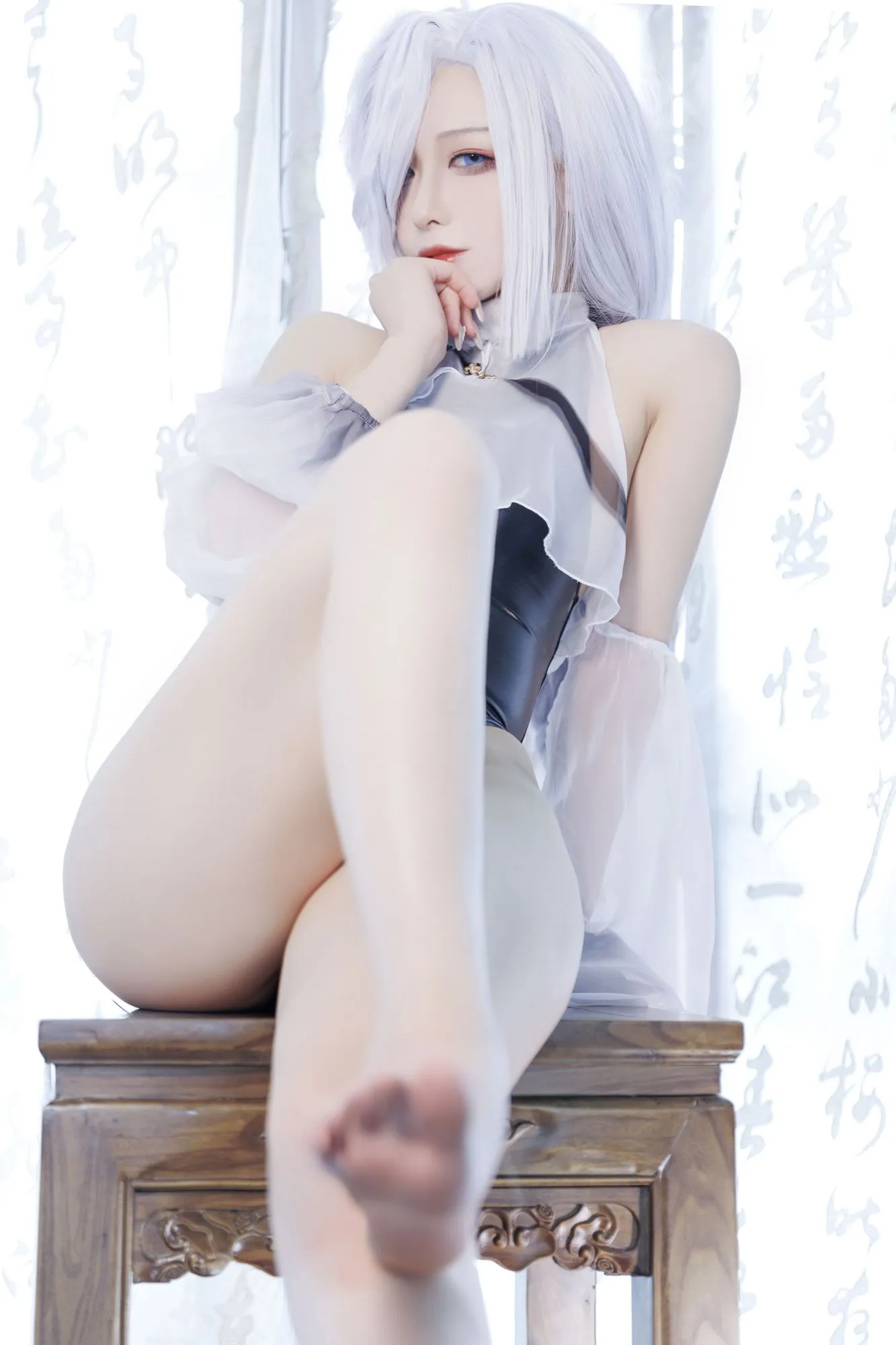 图片[2]-No.044 – 原神 申鹤水着ver [23P]-coswz-cos王者