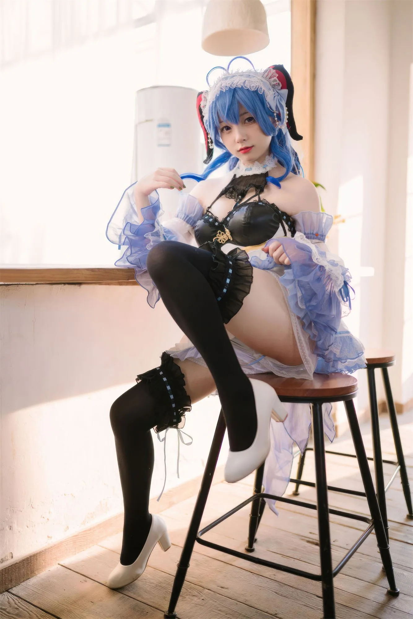图片[3]-No.045 – 原神 甘雨女仆 [41P]-coswz-cos王者