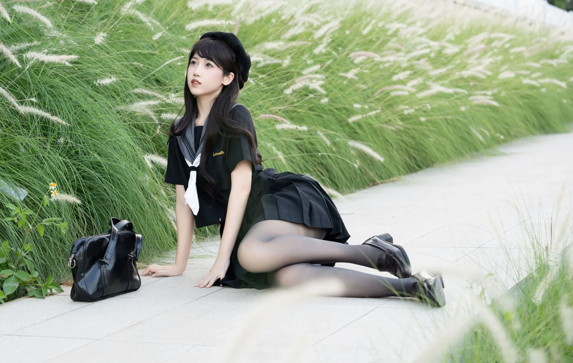 图片[2]-No.045 – 放课后野外JK [72P]-coswz-cos王者