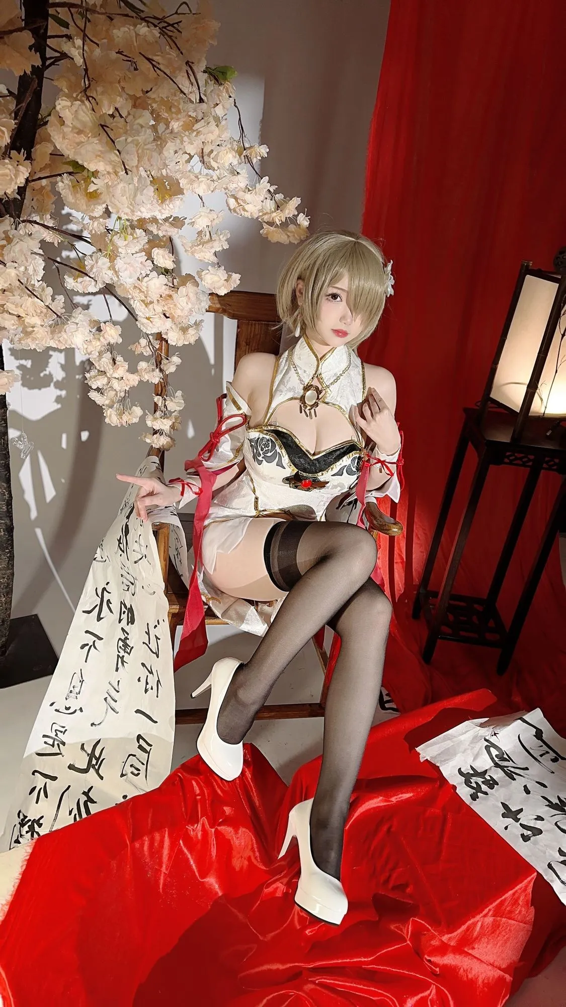 图片[3]-No.046 – 崩坏3 丽塔·浣溪沙旗袍 [56P]-coswz-cos王者