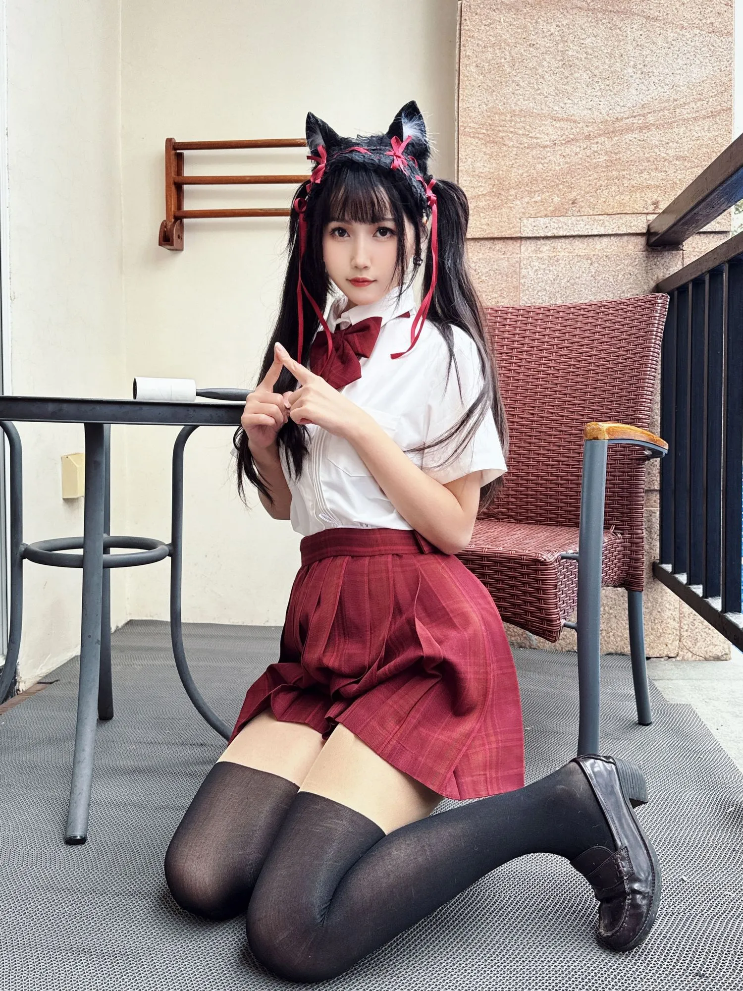 No.046 – 温泉双马尾JK [22P 1V]-图妖社