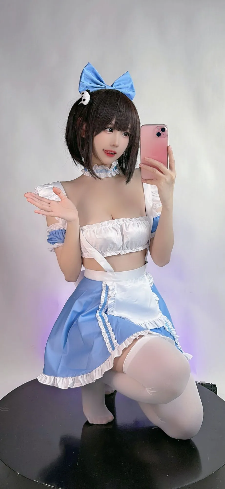 No.046 – 蓝白女仆 [10P]-图妖社