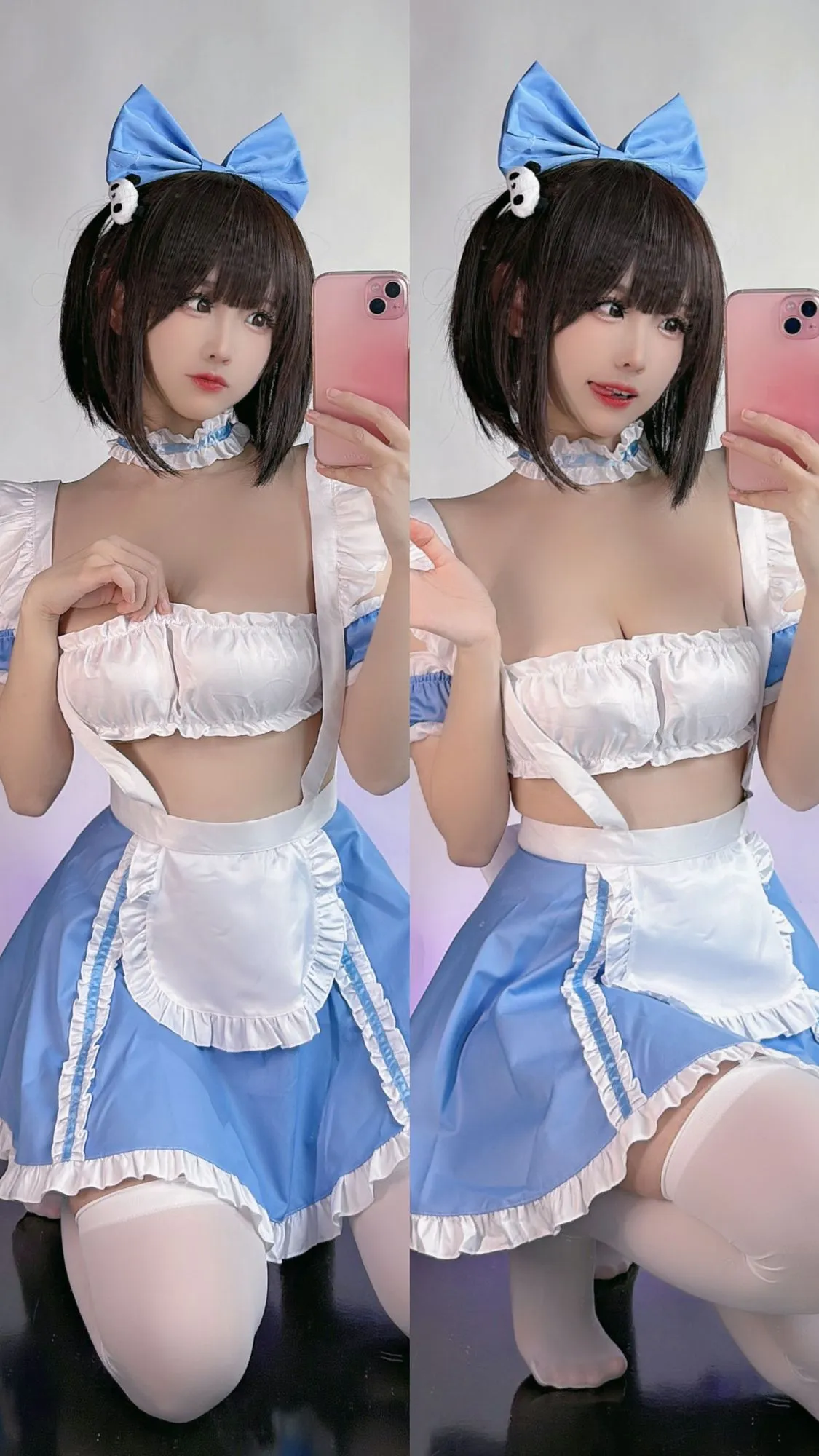 图片[5]-No.046 – 蓝白女仆 [10P]-coswz-cos王者