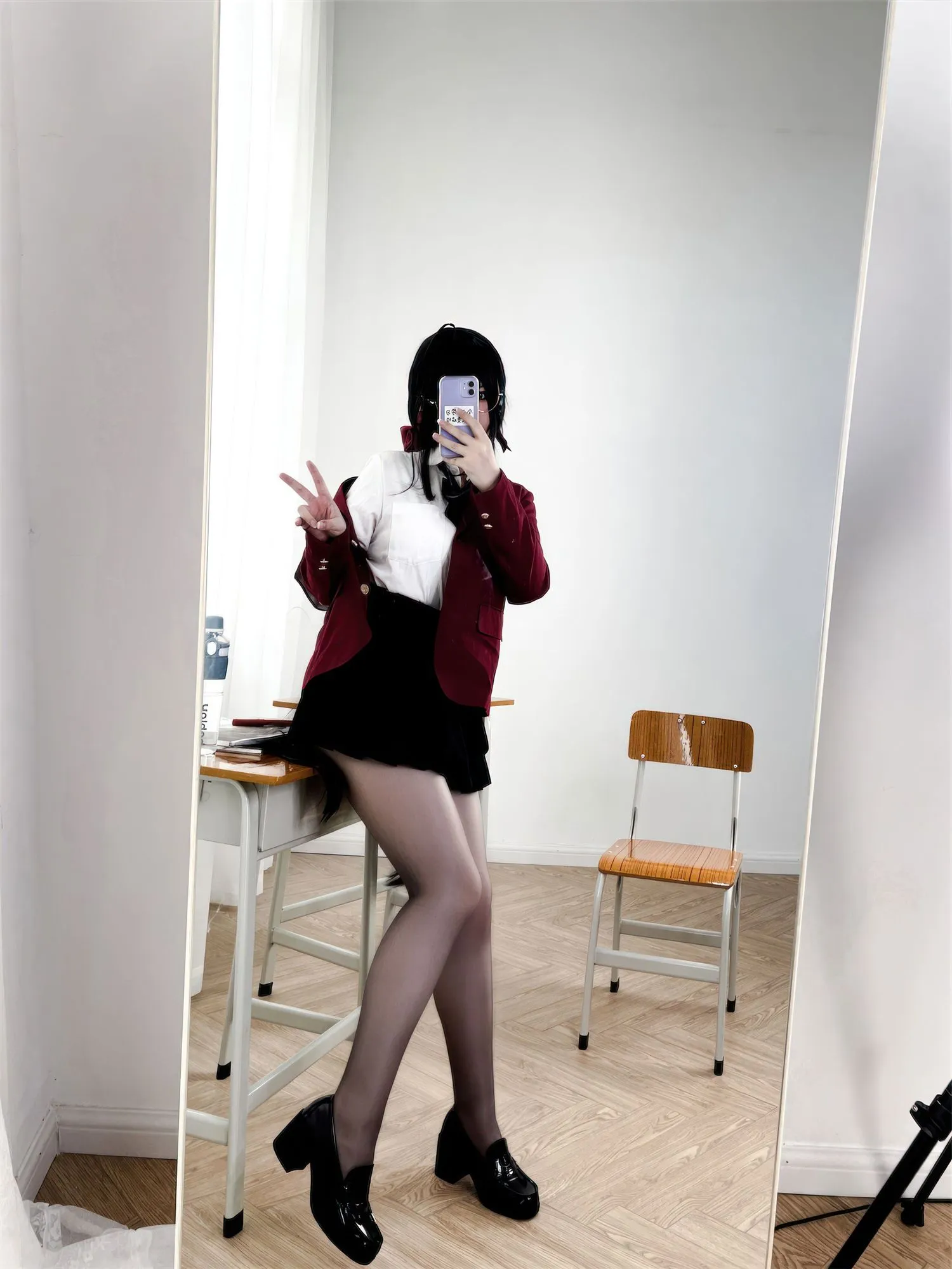 图片[2]-No.049 – 大凤 风纪委员 [55P 3V]-coswz-cos王者