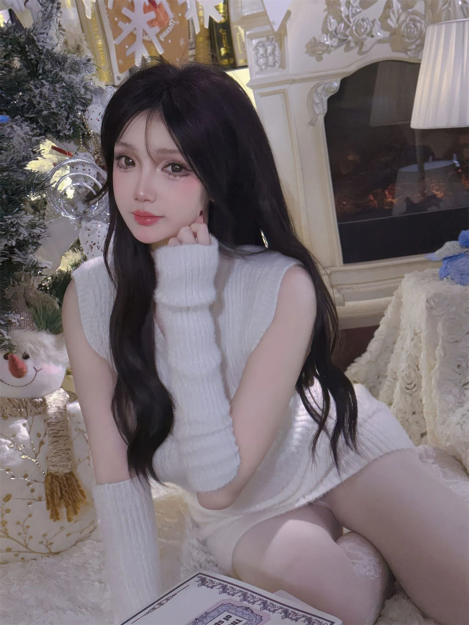 图片[4]-No.052 – 圣诞节 白雪 [123P 2V]-coswz-cos王者
