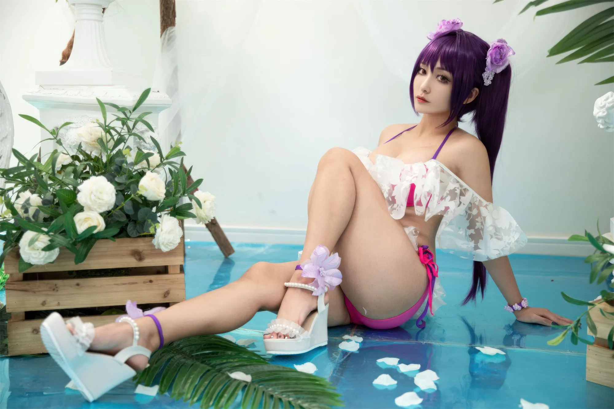 图片[2]-No.052 – 斯卡蒂泳装 [40P]-coswz-cos王者