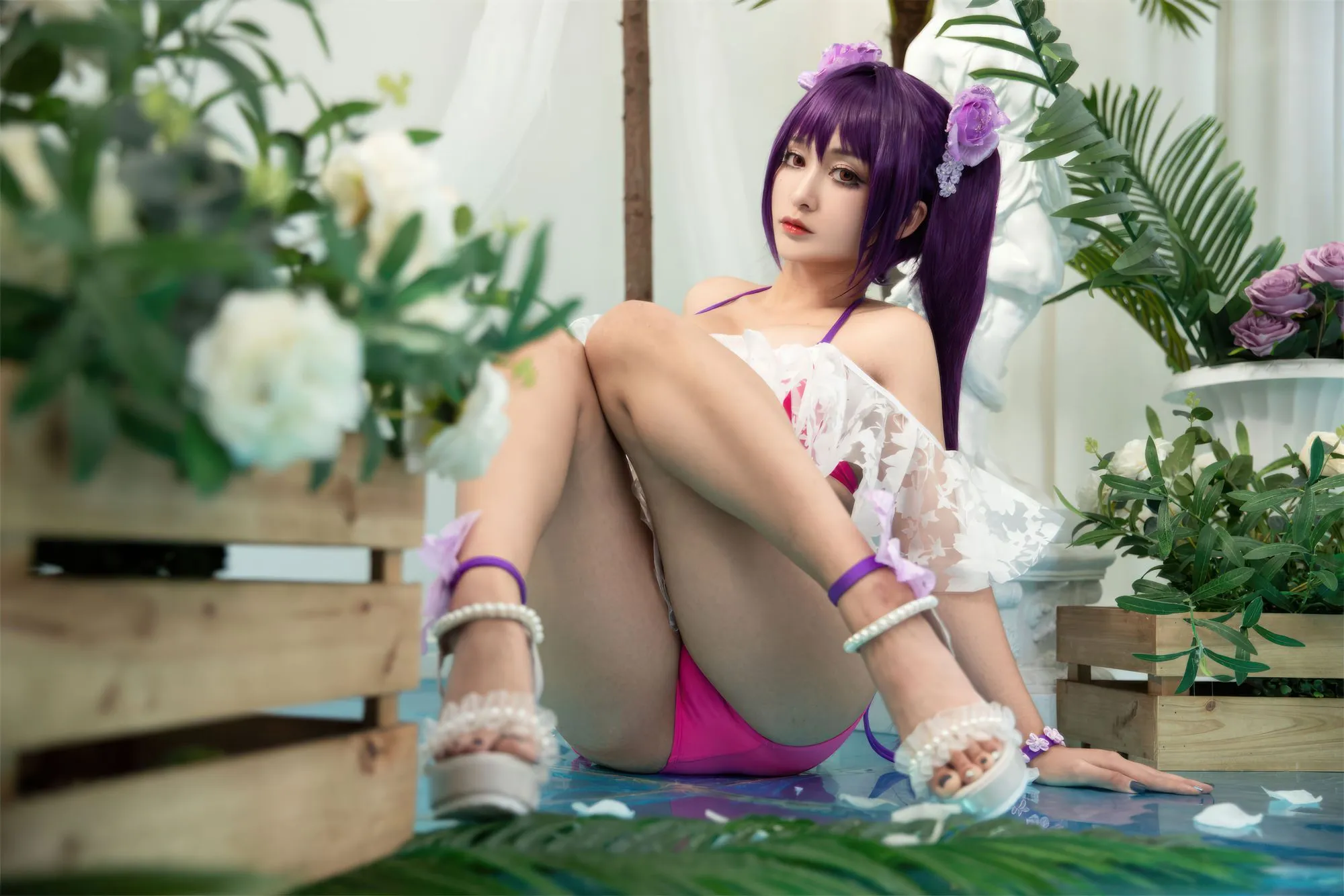图片[4]-No.052 – 斯卡蒂泳装 [40P]-coswz-cos王者