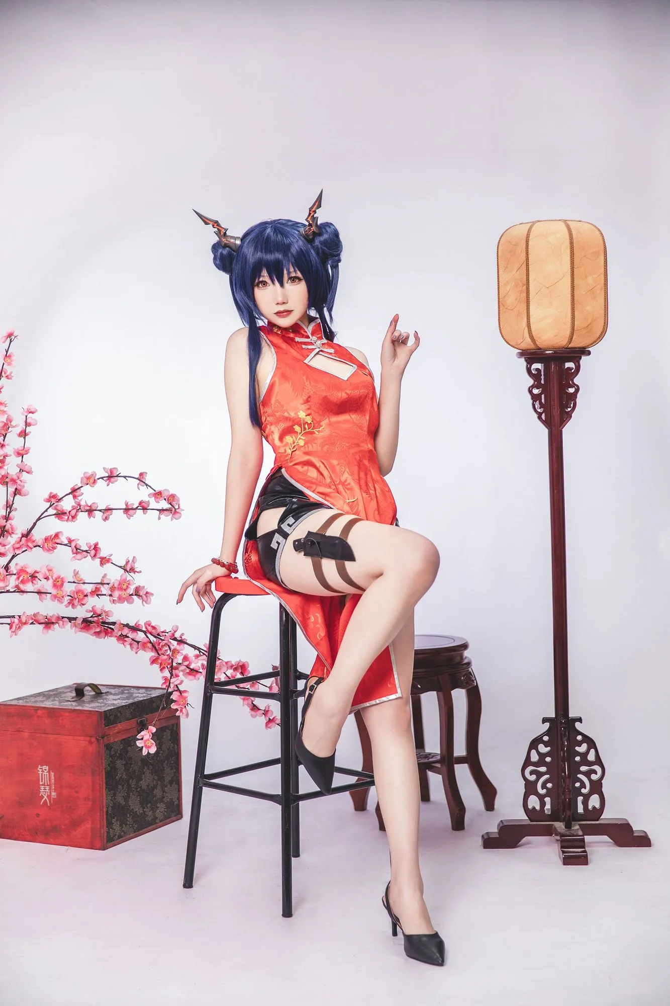图片[3]-No.053 – 明日方舟 陈 旗袍 [18P]-coswz-cos王者