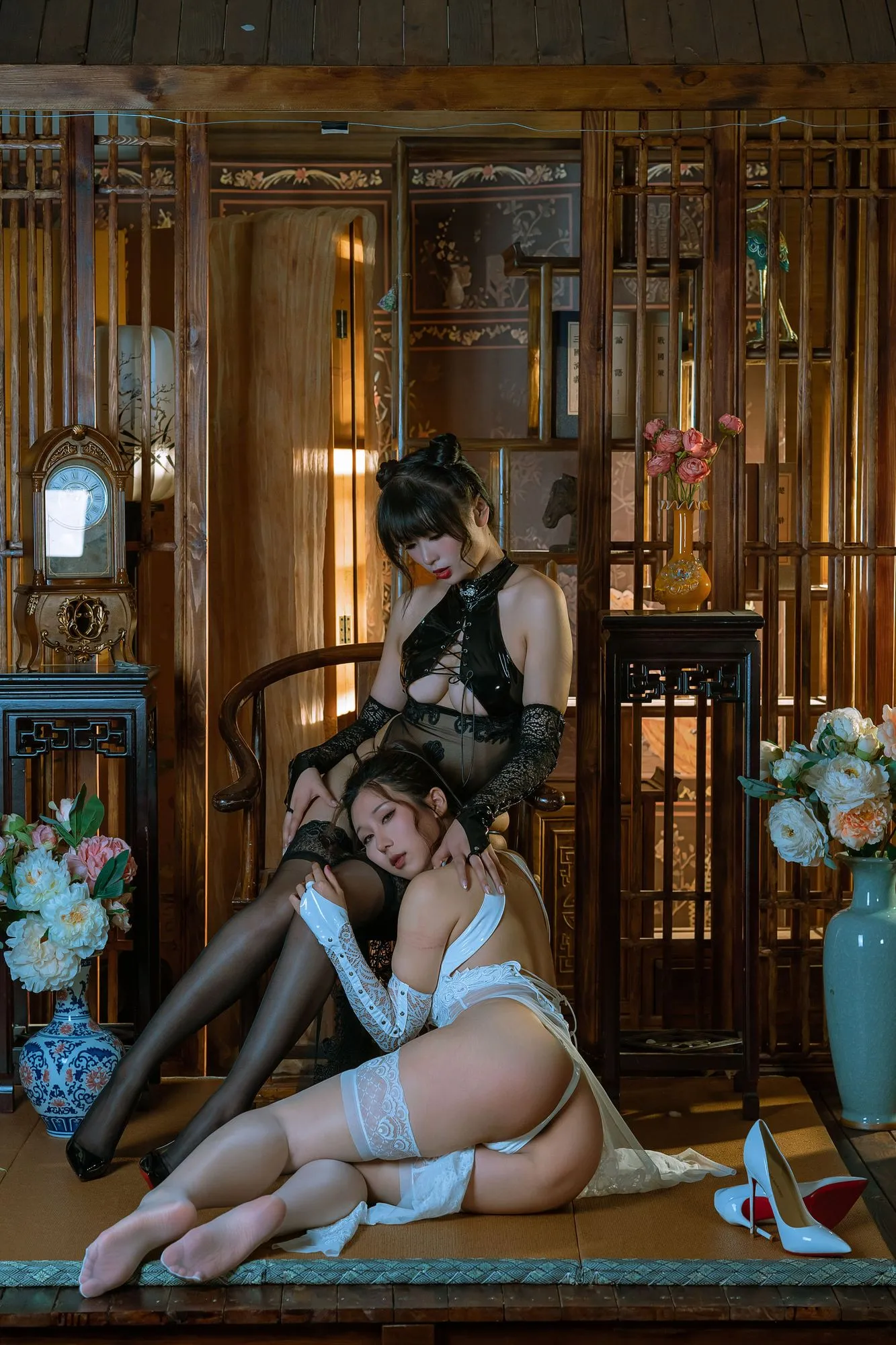 No.056 – 奶桃 缠绵2 (&云溪溪) [14P 1V]-图妖社