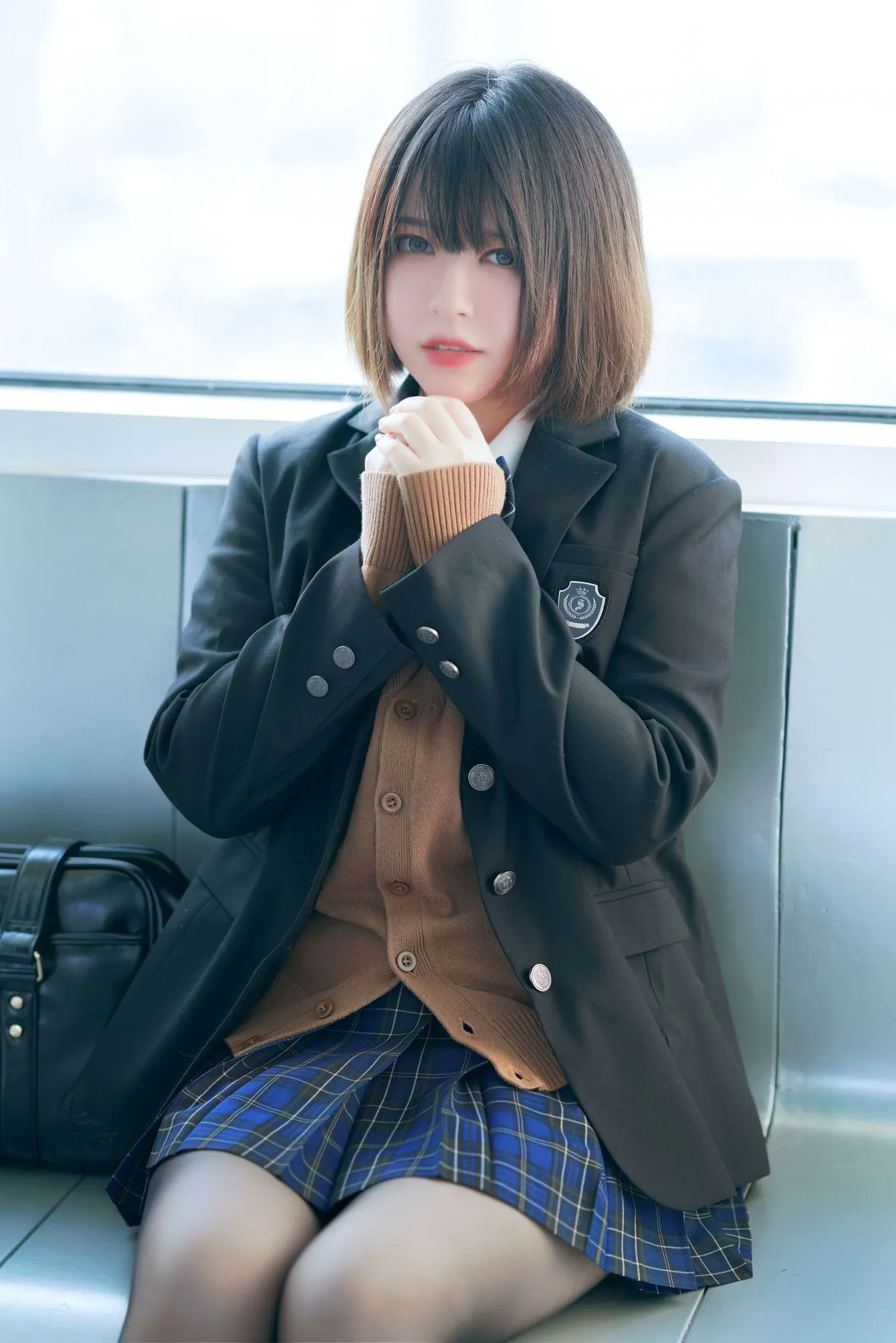 图片[3]-No.056 – 彼女の制服 Vol.02 [58P]-coswz-cos王者