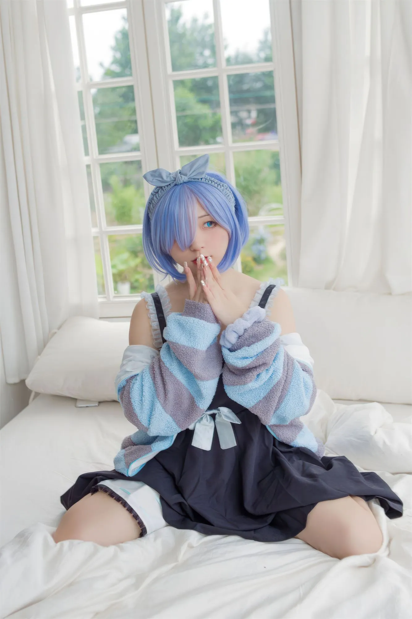 图片[3]-No.056 – 蕾姆 居家服 [30P]-coswz-cos王者