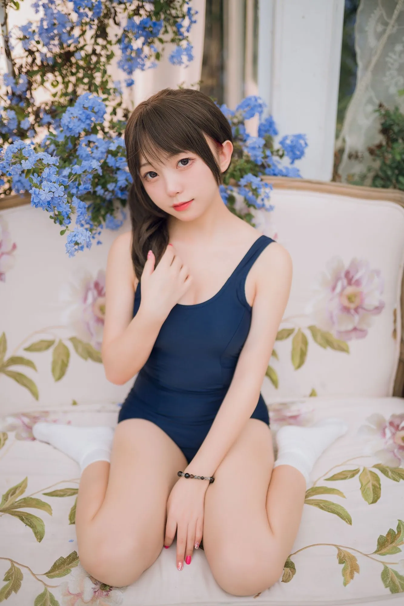 图片[2]-No.058 – 游泳课风纪委员死裤水 [93P]-coswz-cos王者