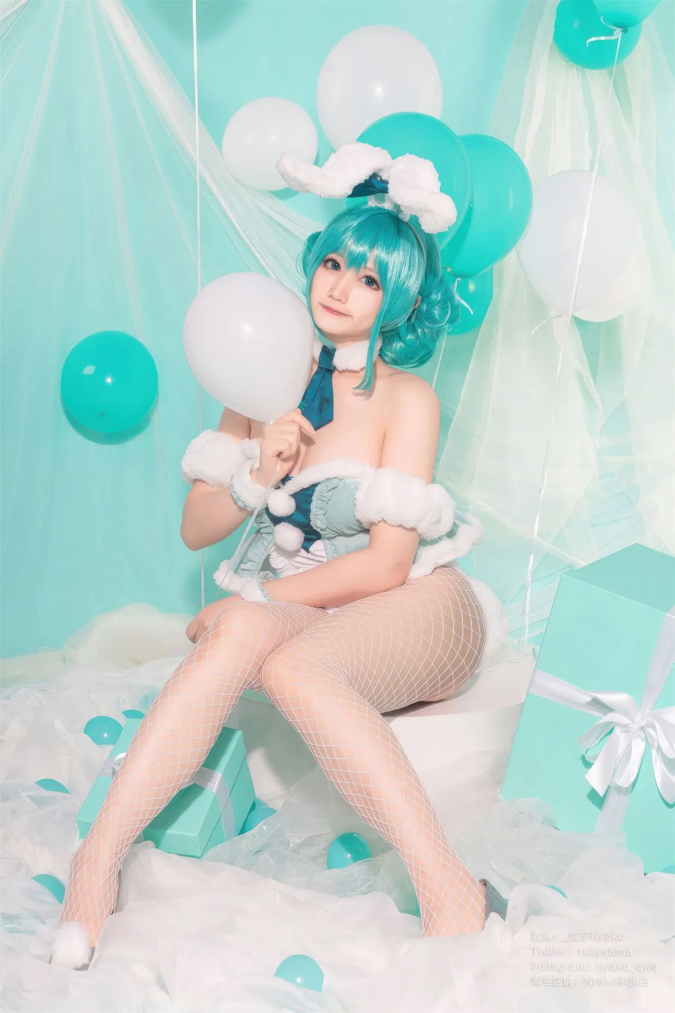 图片[2]-No.066 – 初音白兔 [41P]-coswz-cos王者