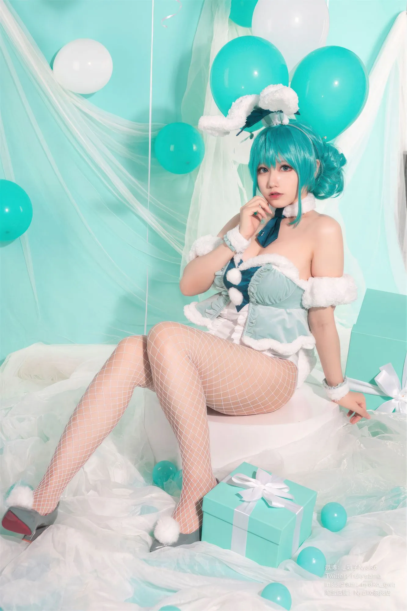 No.066 – 初音白兔 [41P]-图妖社