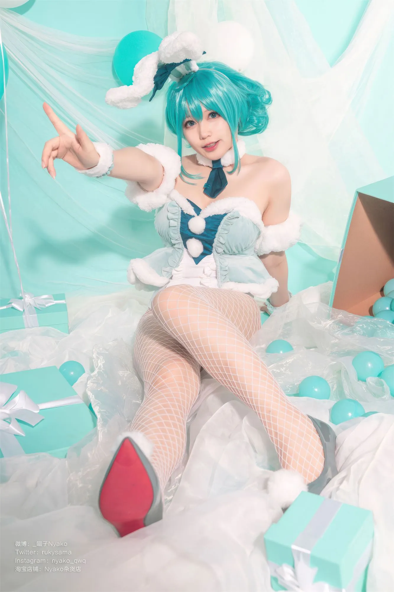 图片[4]-No.066 – 初音白兔 [41P]-coswz-cos王者