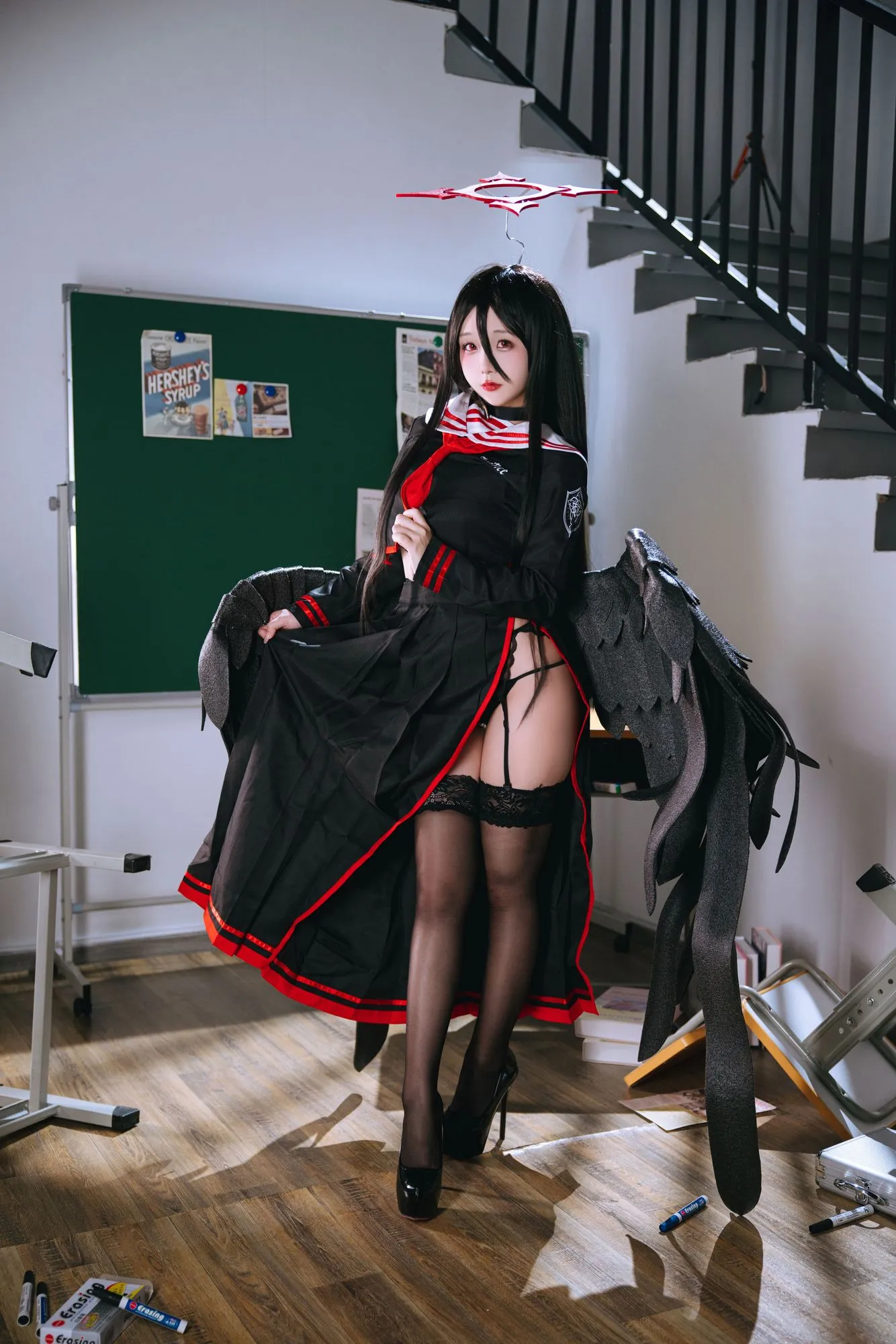 图片[2]-No.093 – 莲见JK [50P]-coswz-cos王者