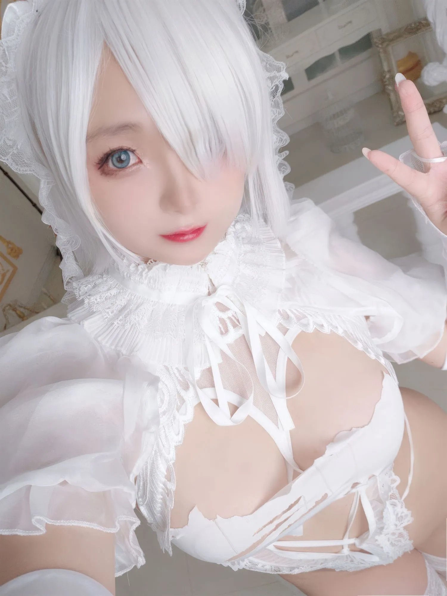 No.099 – 2B 白色花嫁 [72P]-图妖社