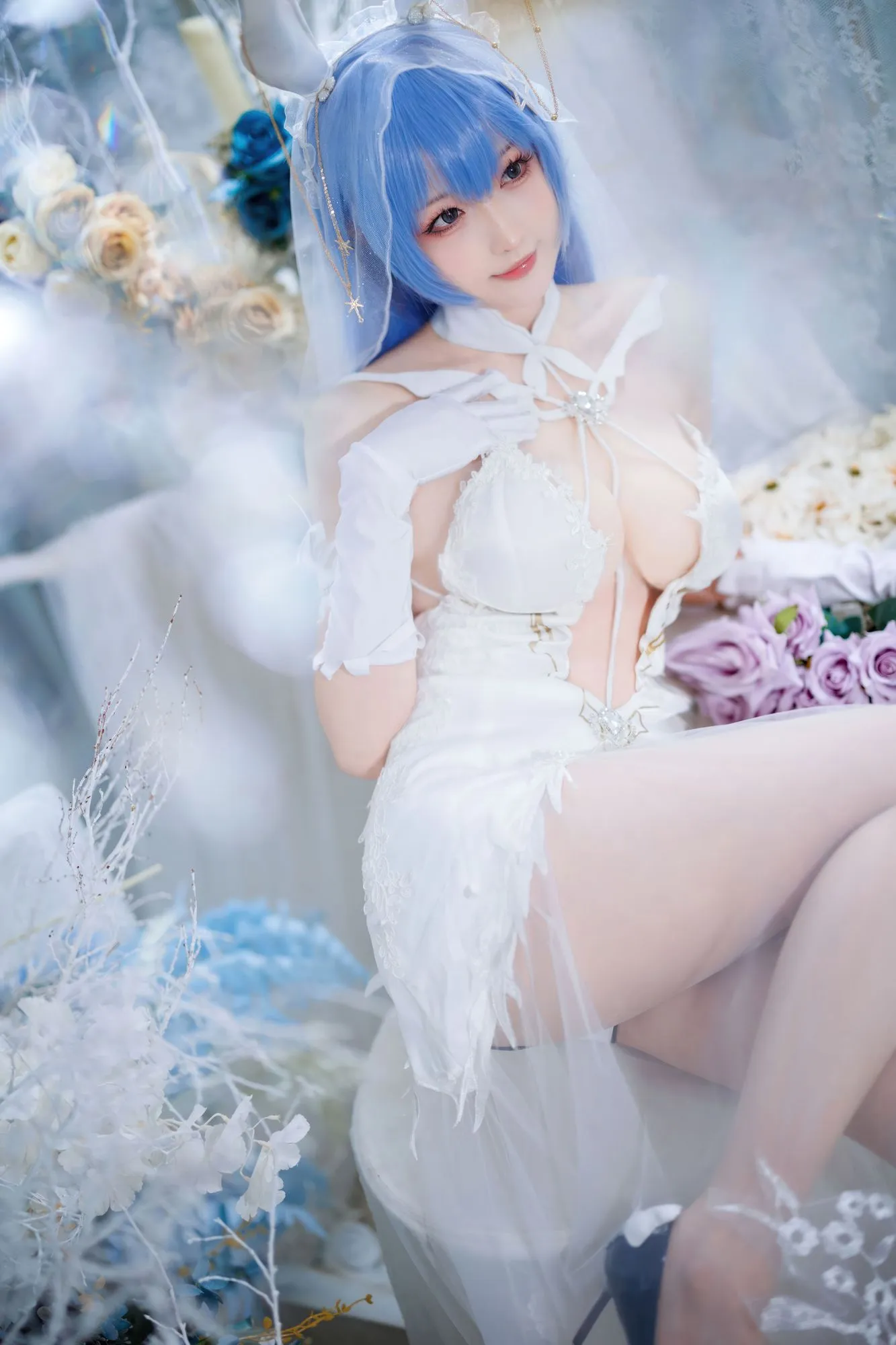 图片[3]-No.099 – 新泽西 花园花嫁 [21P]-coswz-cos王者