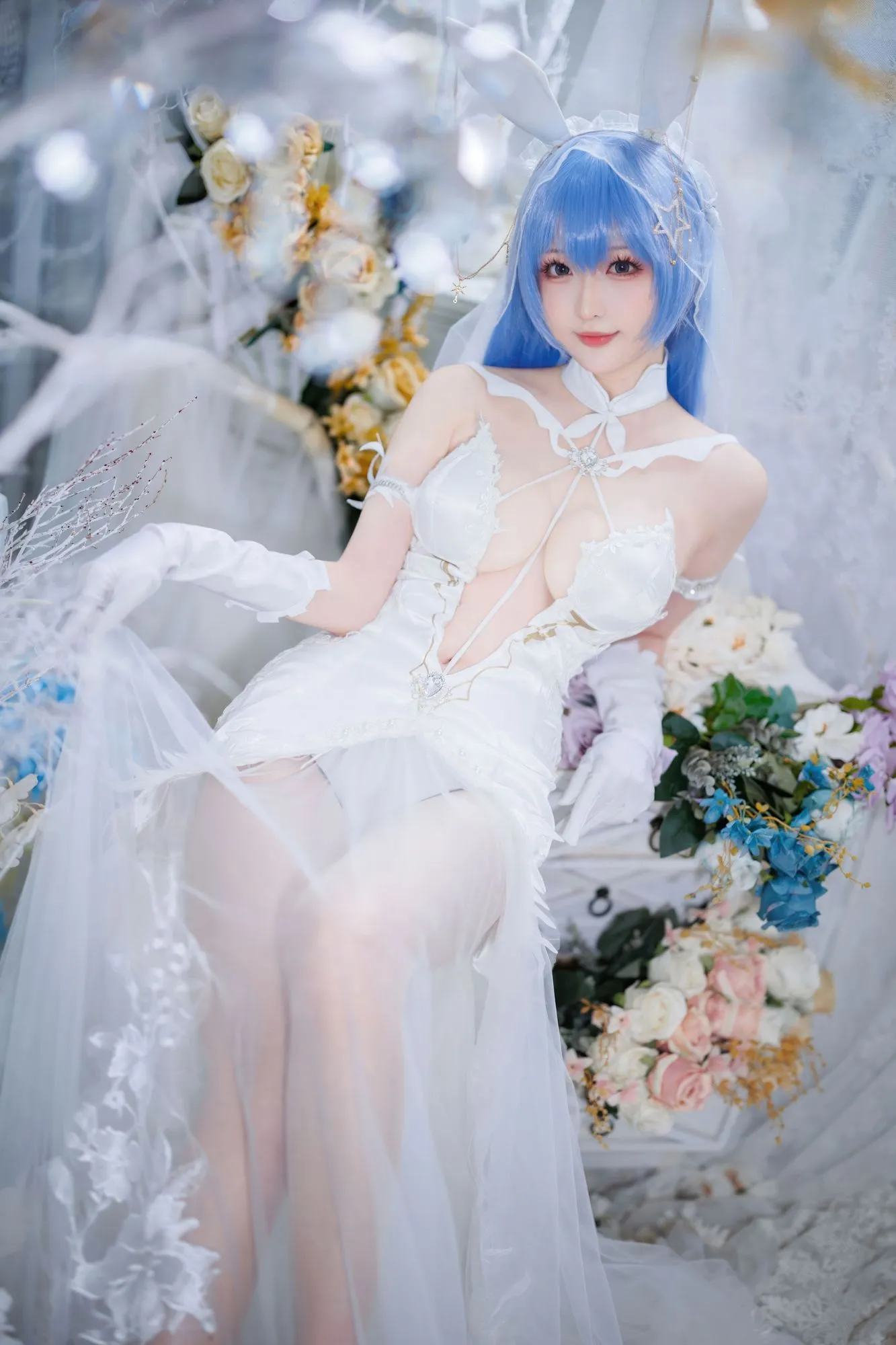 图片[5]-No.099 – 新泽西 花园花嫁 [21P]-coswz-cos王者