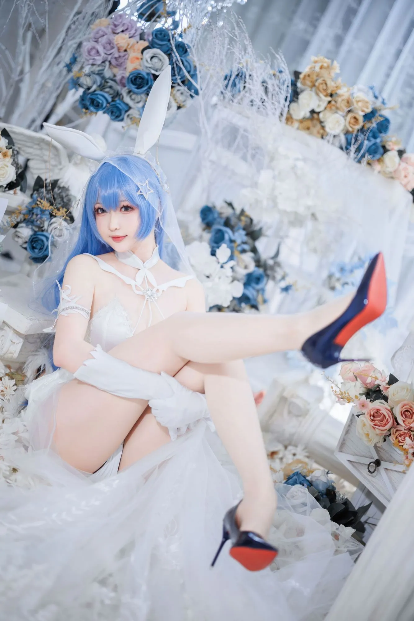 图片[4]-No.099 – 新泽西 花园花嫁 [21P]-coswz-cos王者