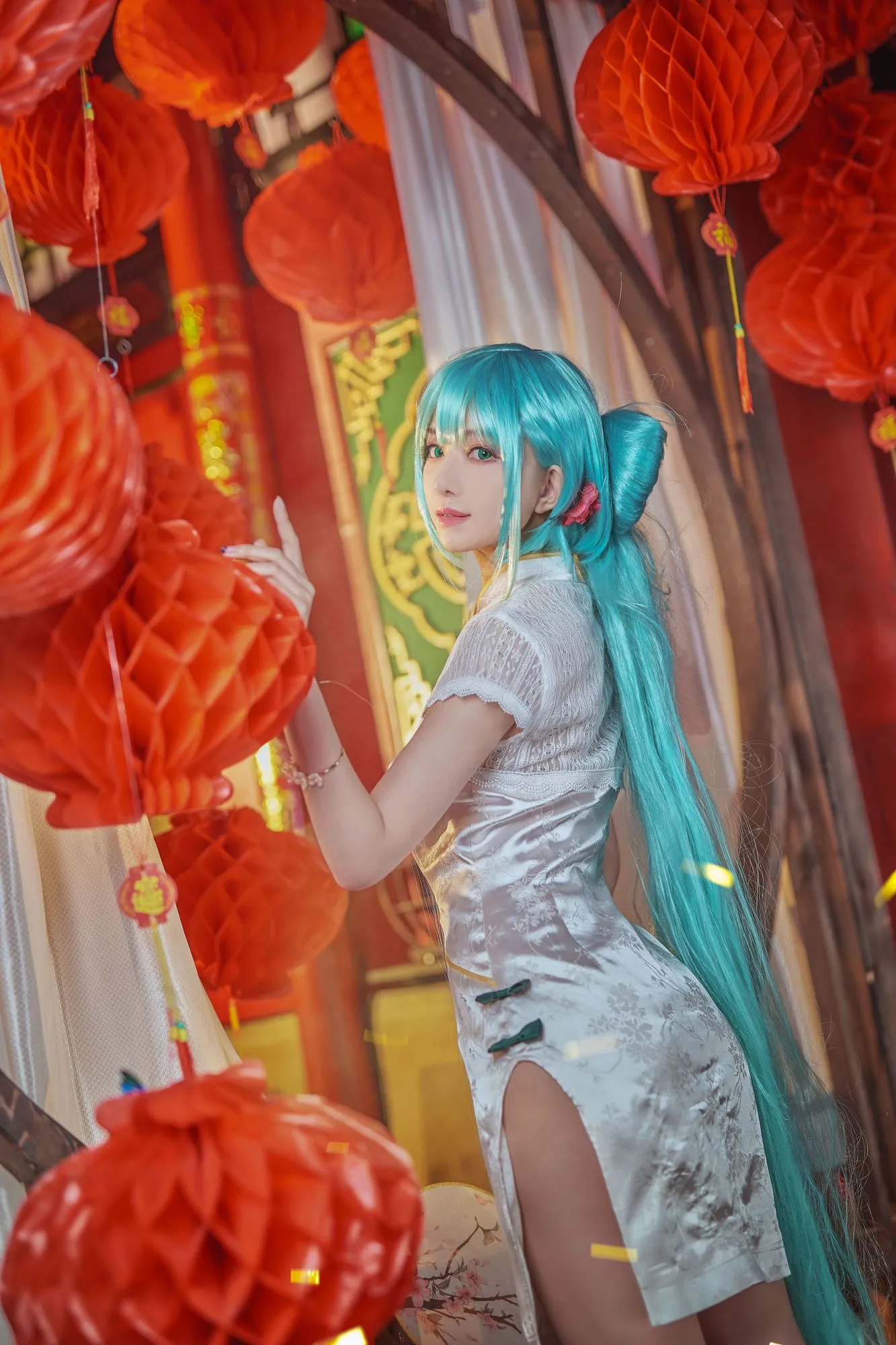 图片[4]-No.103 – 初音 韶华旗袍 [14P 2V]-coswz-cos王者