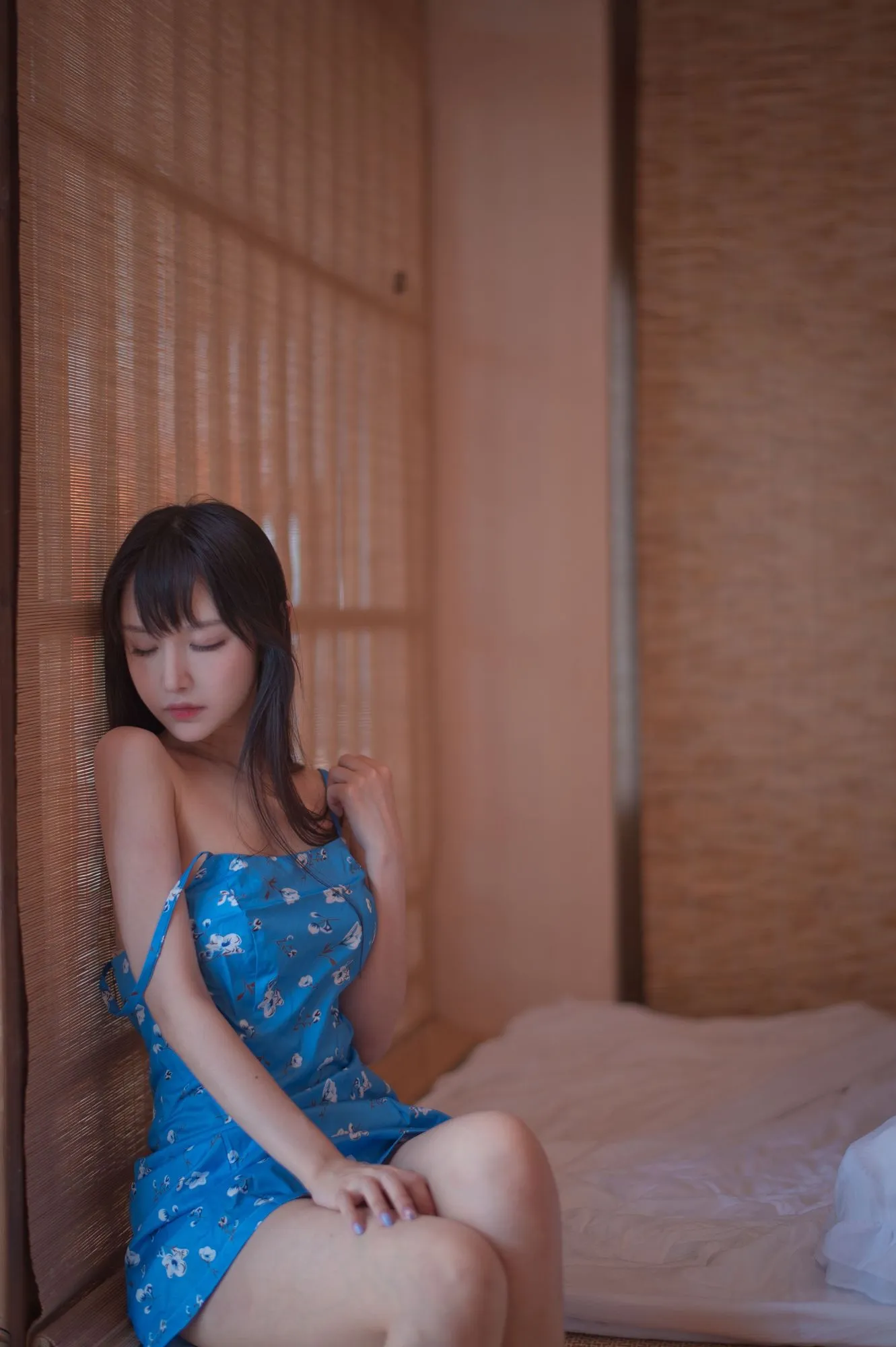 图片[5]-No.107 – 蓝裙子 [16P]-coswz-cos王者