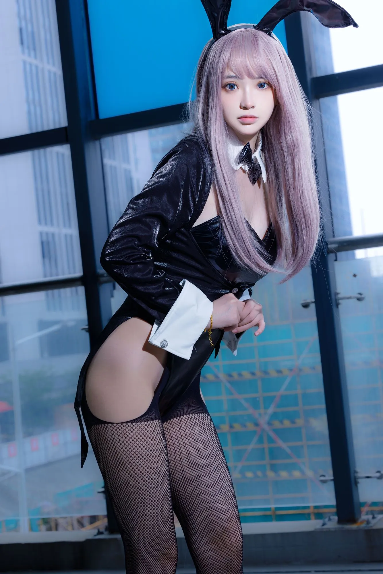 图片[3]-No.111 – 珍藏版4 紫发礼服兔 [42P]-coswz-cos王者