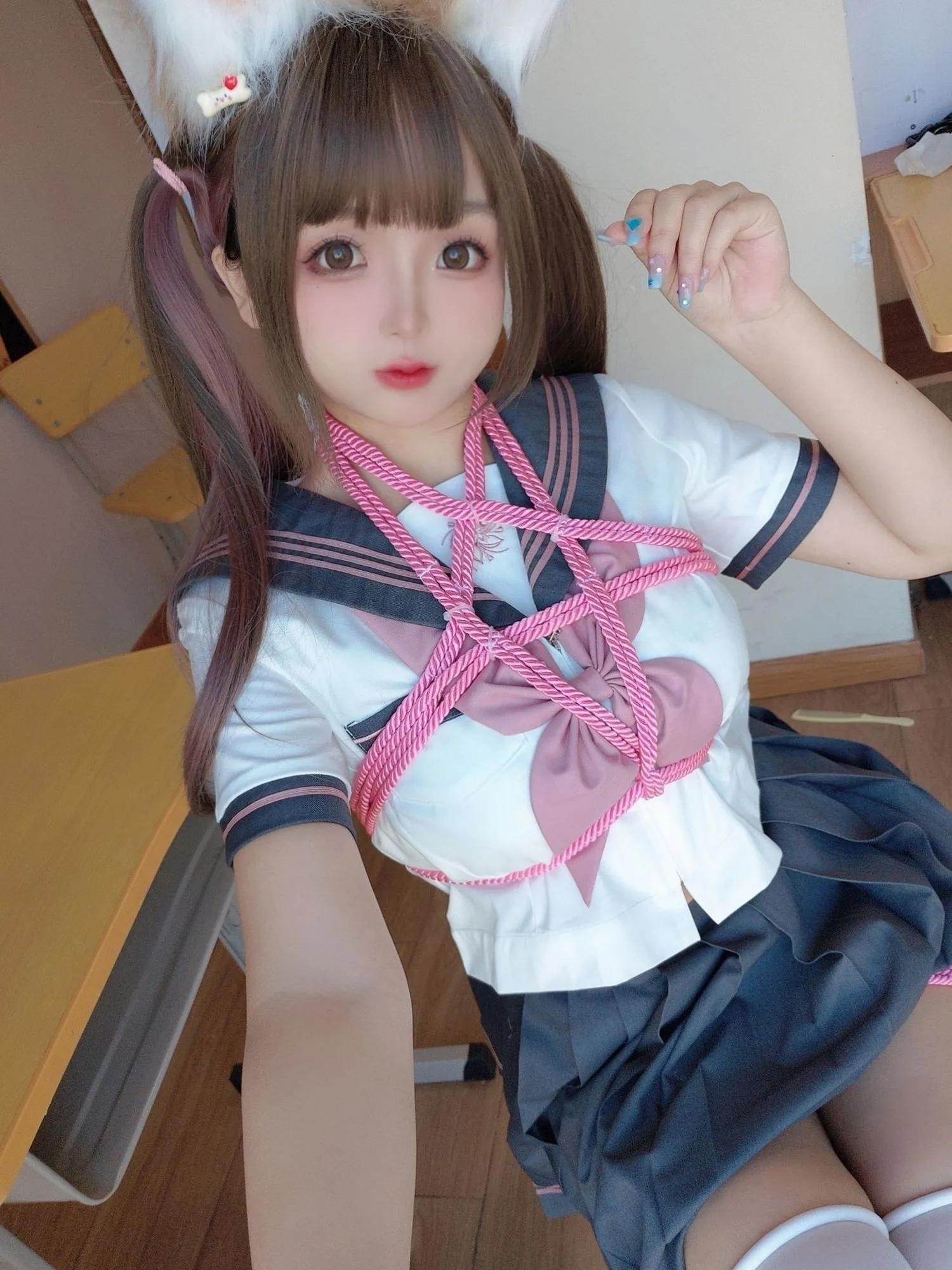 No.139 – 课桌 捆绑 [91P 3V]-图妖社
