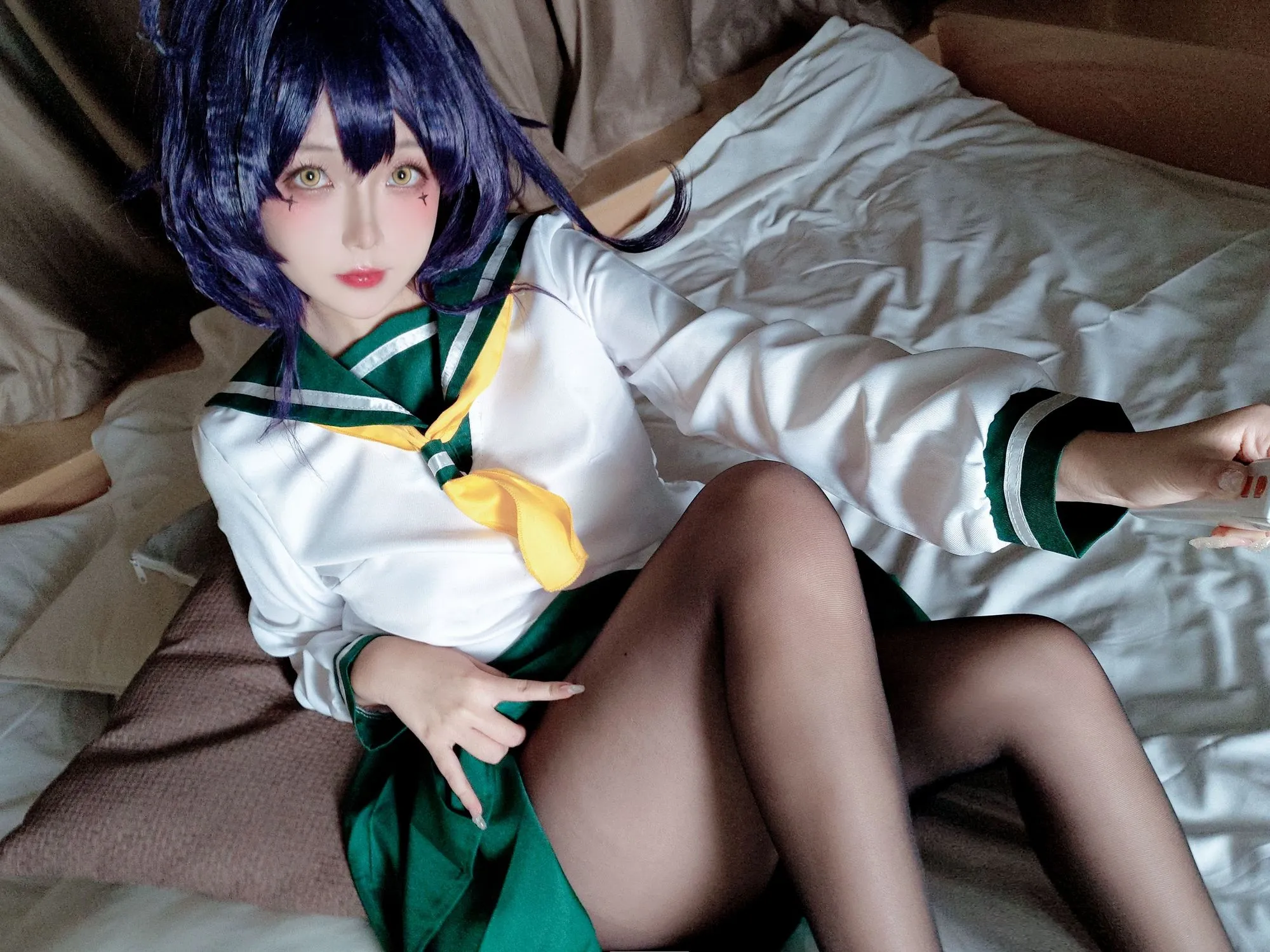 图片[4]-No.157 – 憧憬成为魔法少女 柊舞缇娜 JK [34P]-coswz-cos王者