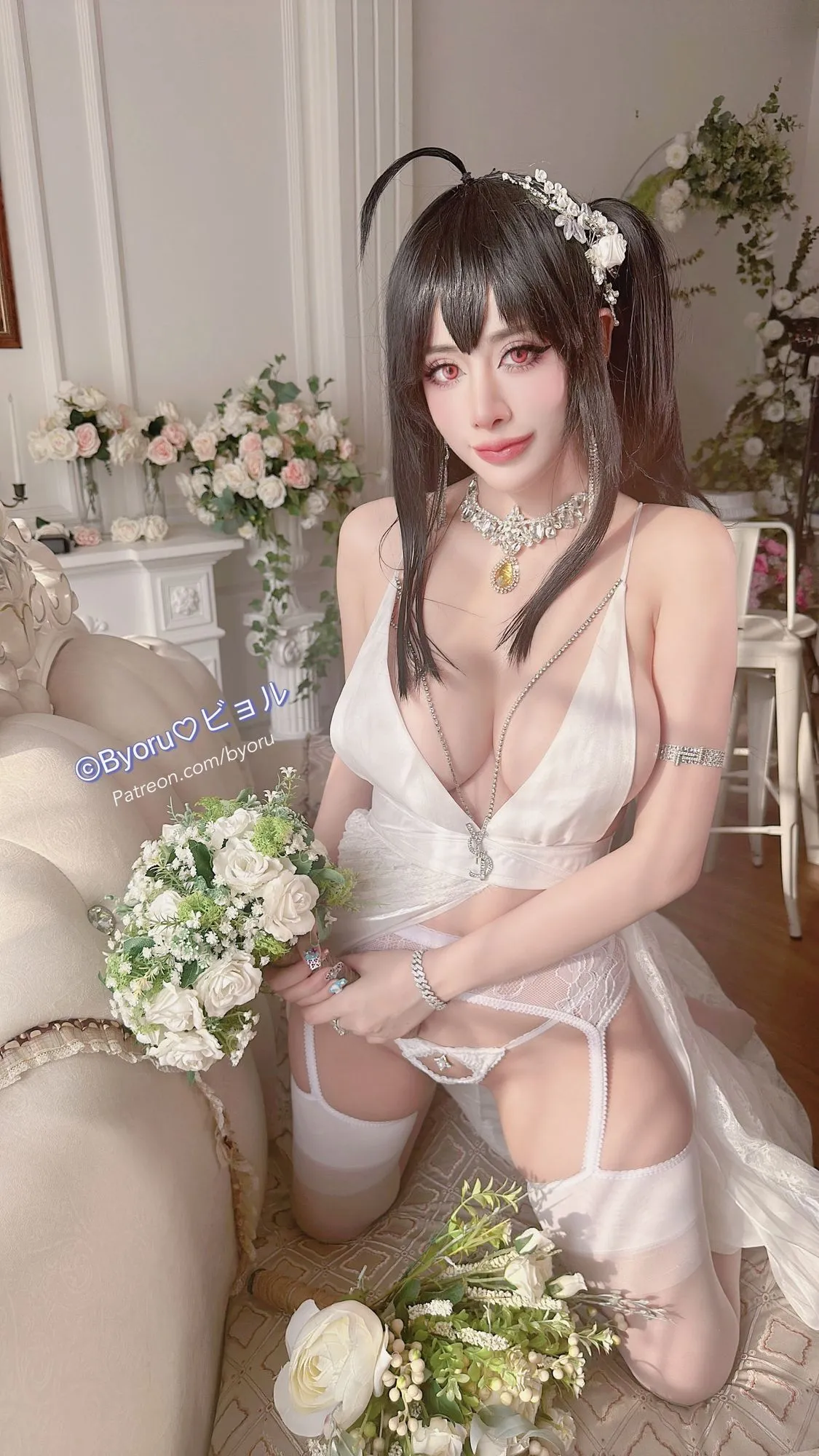 图片[4]-No.159 – Taihou wedding dress [52P 8V]-coswz-cos王者