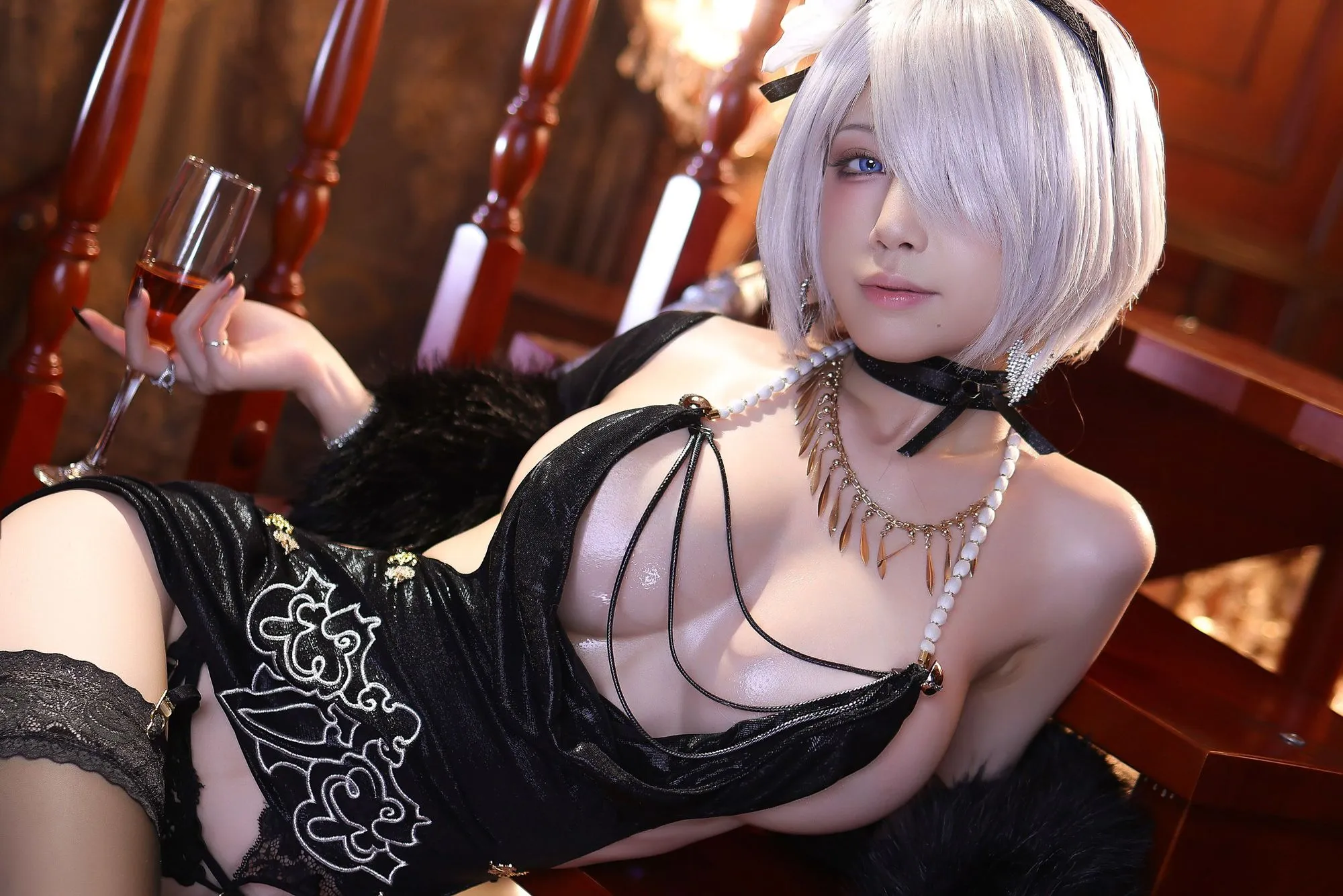 图片[2]-No.161 – ヨルハ二号B型 同人ドレスVer [95P]-coswz-cos王者
