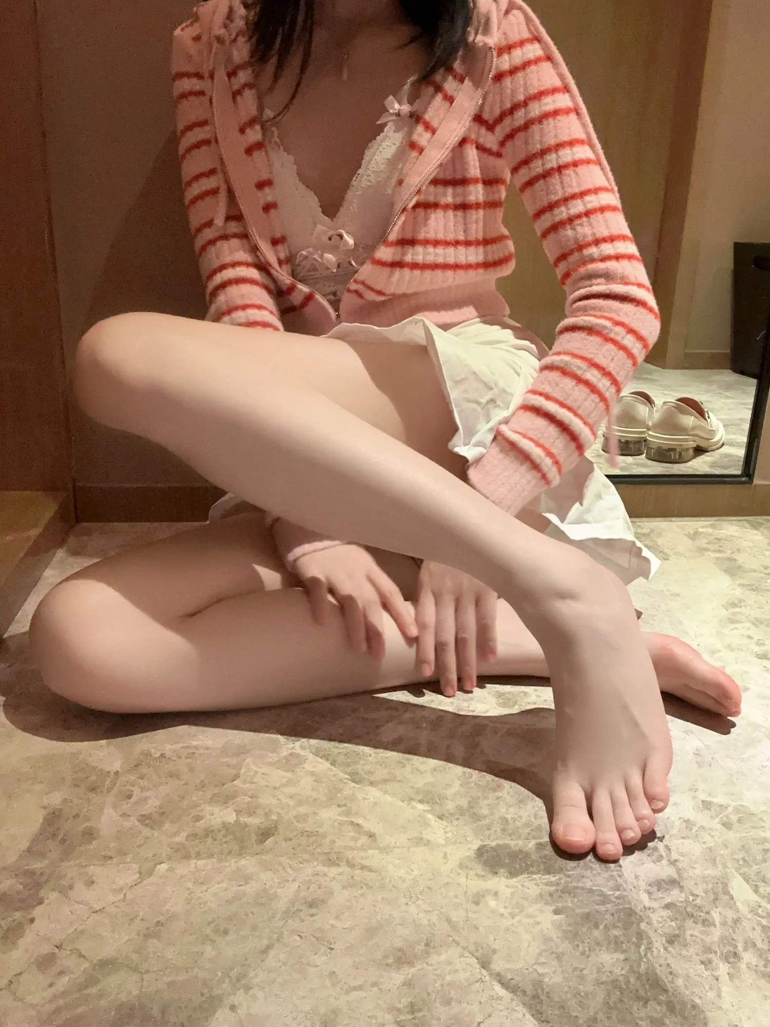 图片[3]-No.209 – 条纹毛衣 [22P]-coswz-cos王者