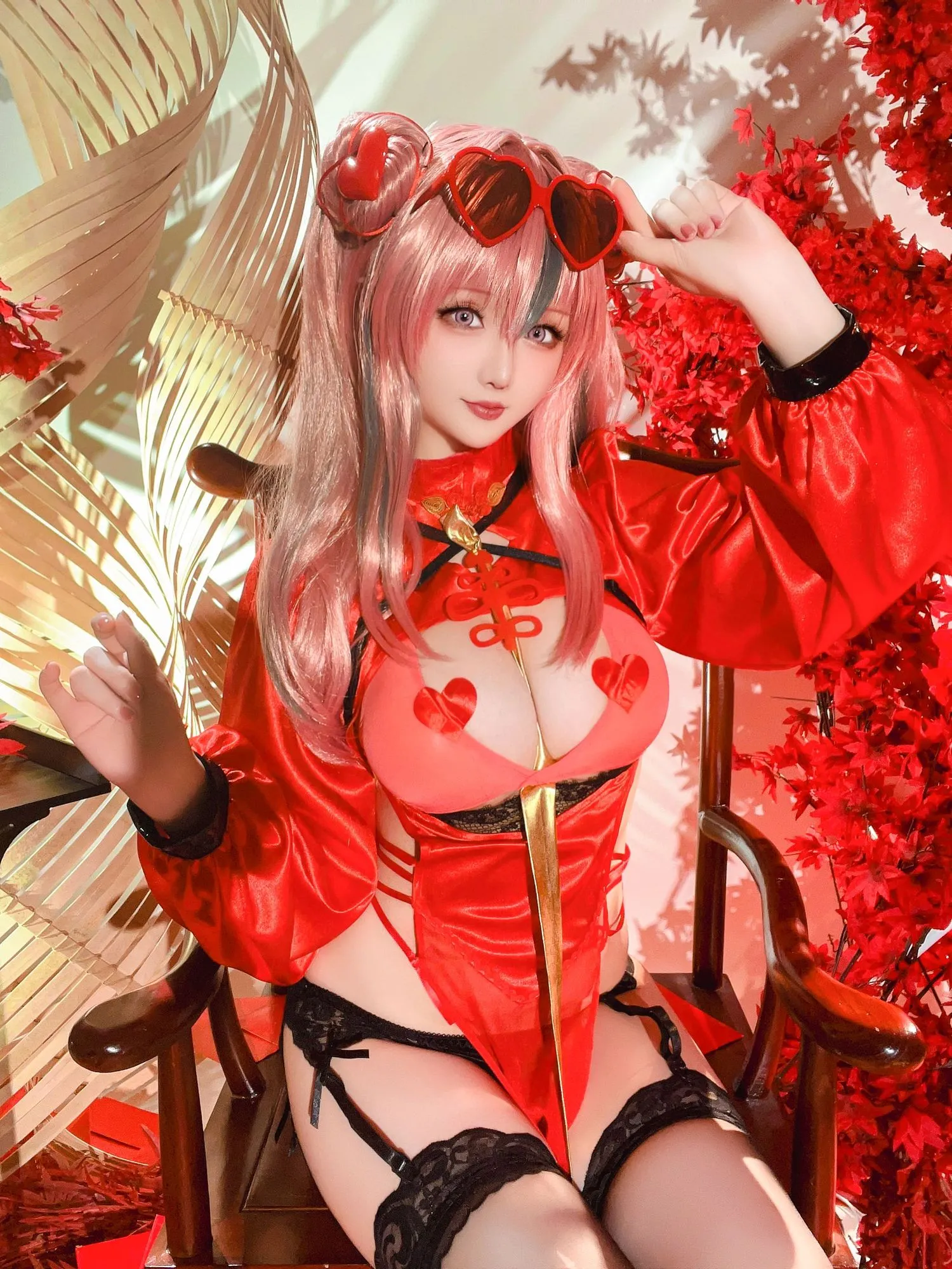 图片[2]-No.214 – 2024年01月计划C 布莱默顿 新年旗袍 [84P 1V]-coswz-cos王者