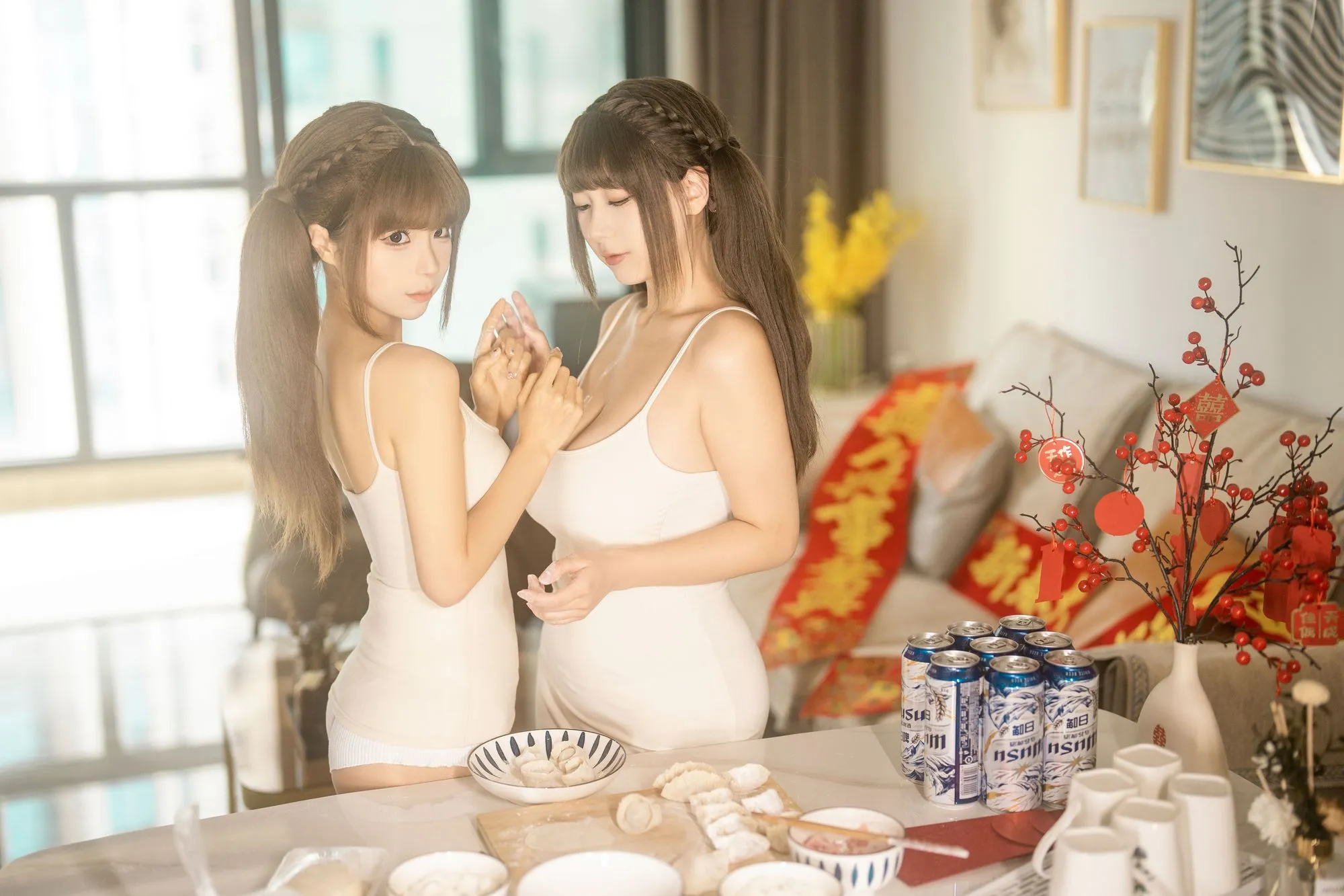 图片[2]-No.278 – 双人新年贺岁 (&浅安安) [59P]-coswz-cos王者