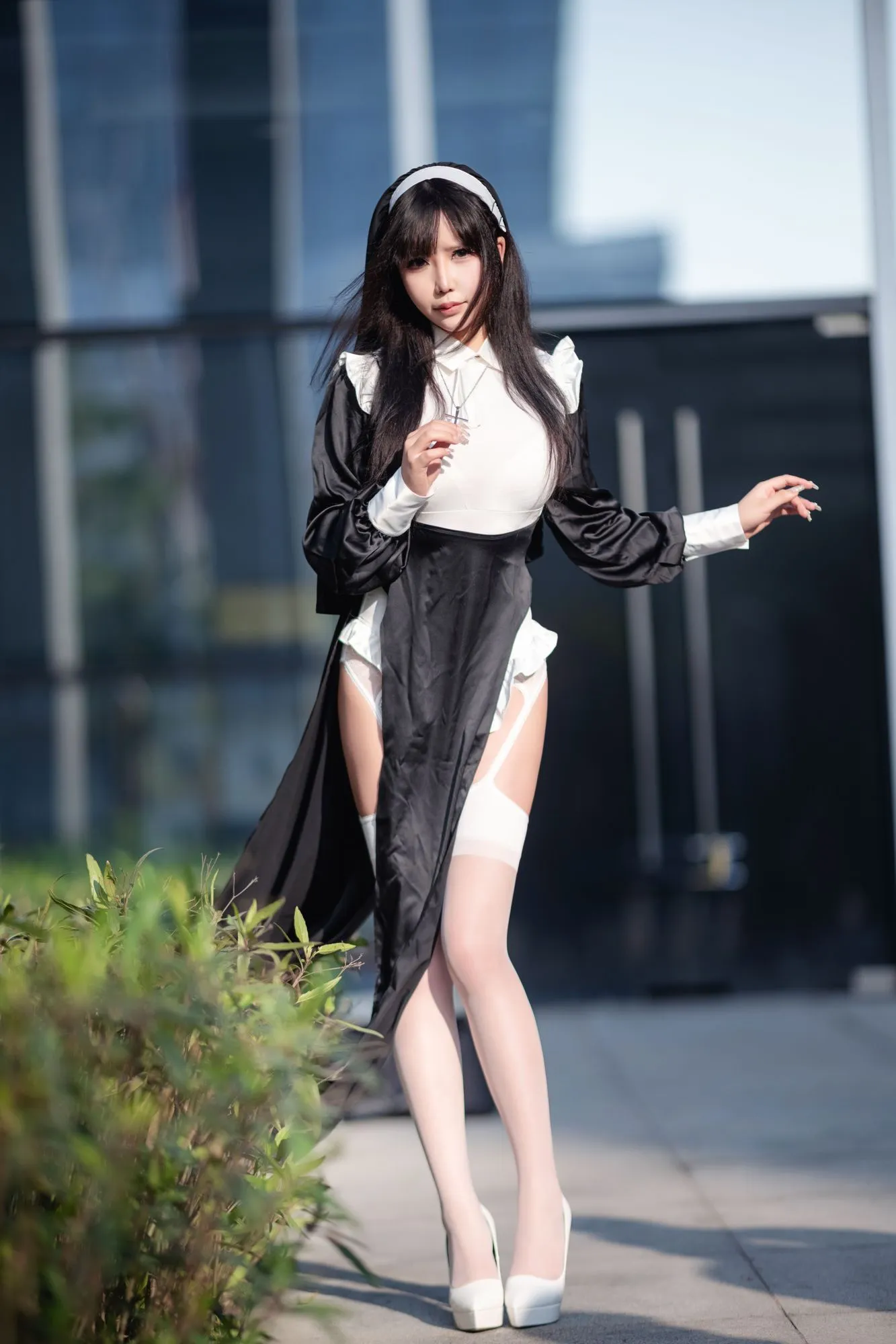 图片[5]-No.041-生日特辑 修女 [75P 11V]-coswz-cos王者