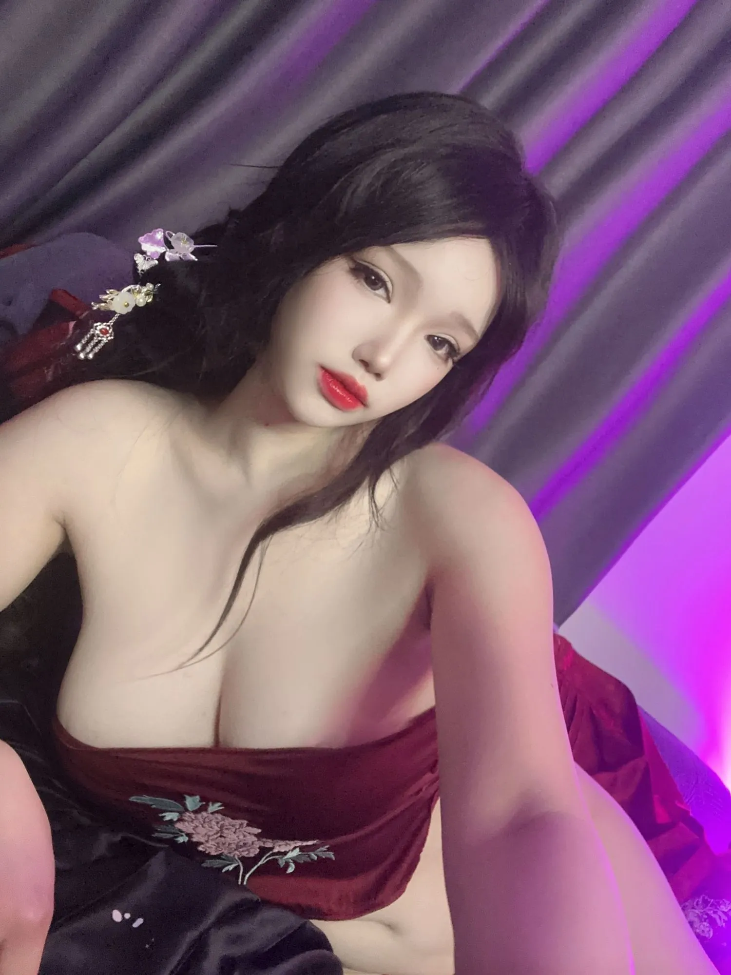 图片[2]-No.051 – 浴巾束腰肚兜 [85P 4V]-coswz-cos王者