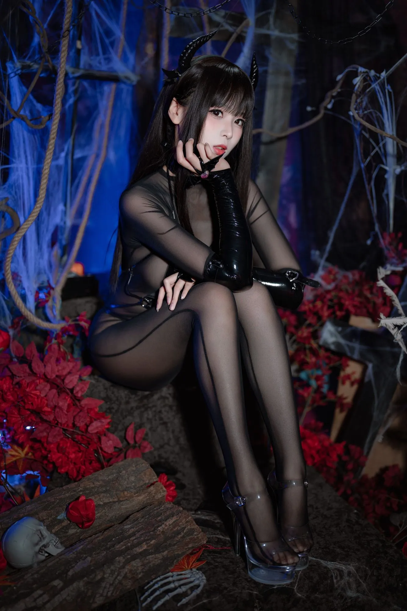 图片[5]-No.064 – 2023万圣节魅魔 [124P 1V]-coswz-cos王者