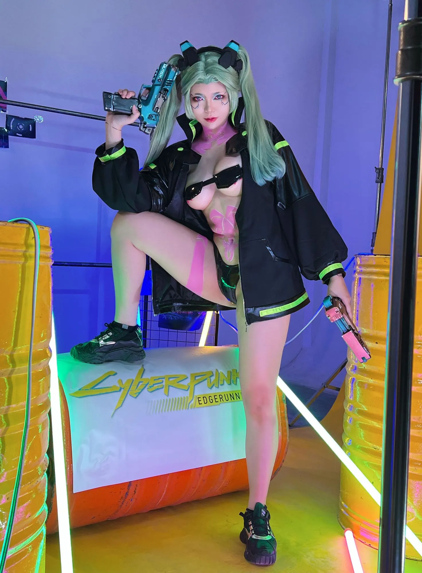 图片[2]-No.046 – Cyberpunk2077 Rebecca [30P 2V]-coswz-cos王者