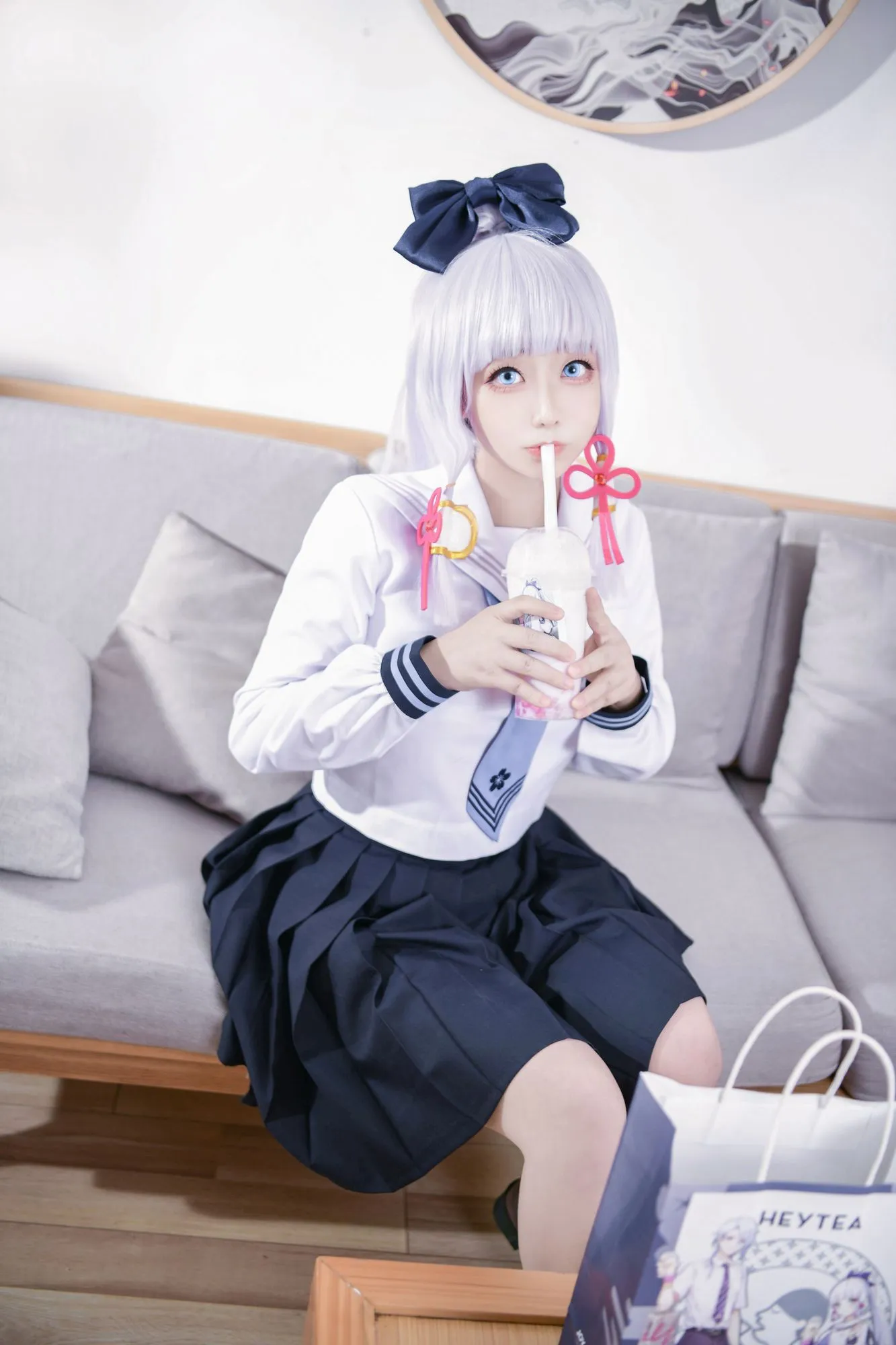 No.017 – 「章鱼娘 」神里绫华 [55P]-图妖社