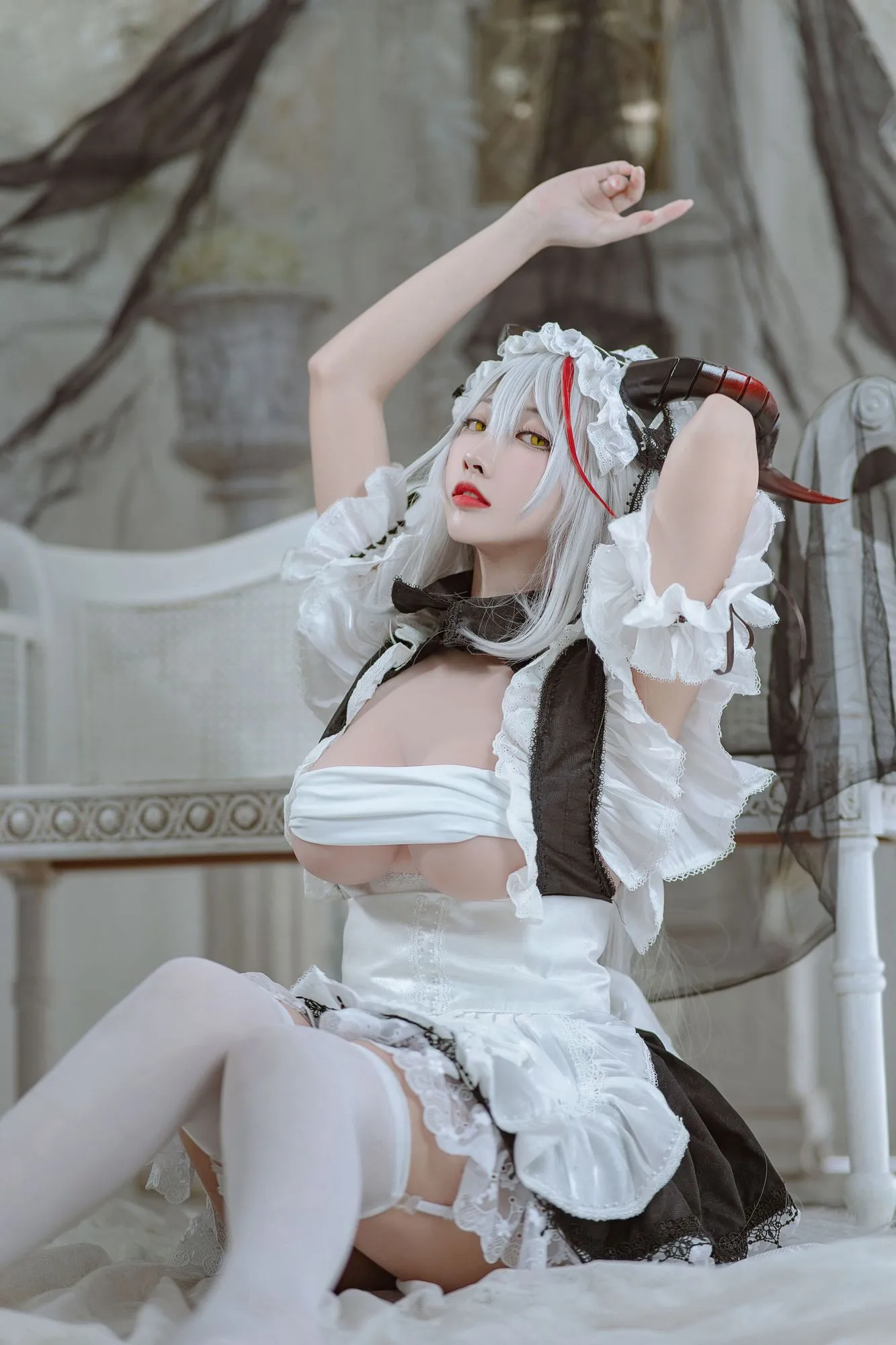 图片[4]-No.019 – 埃吉尔女仆 [29P]-coswz-cos王者