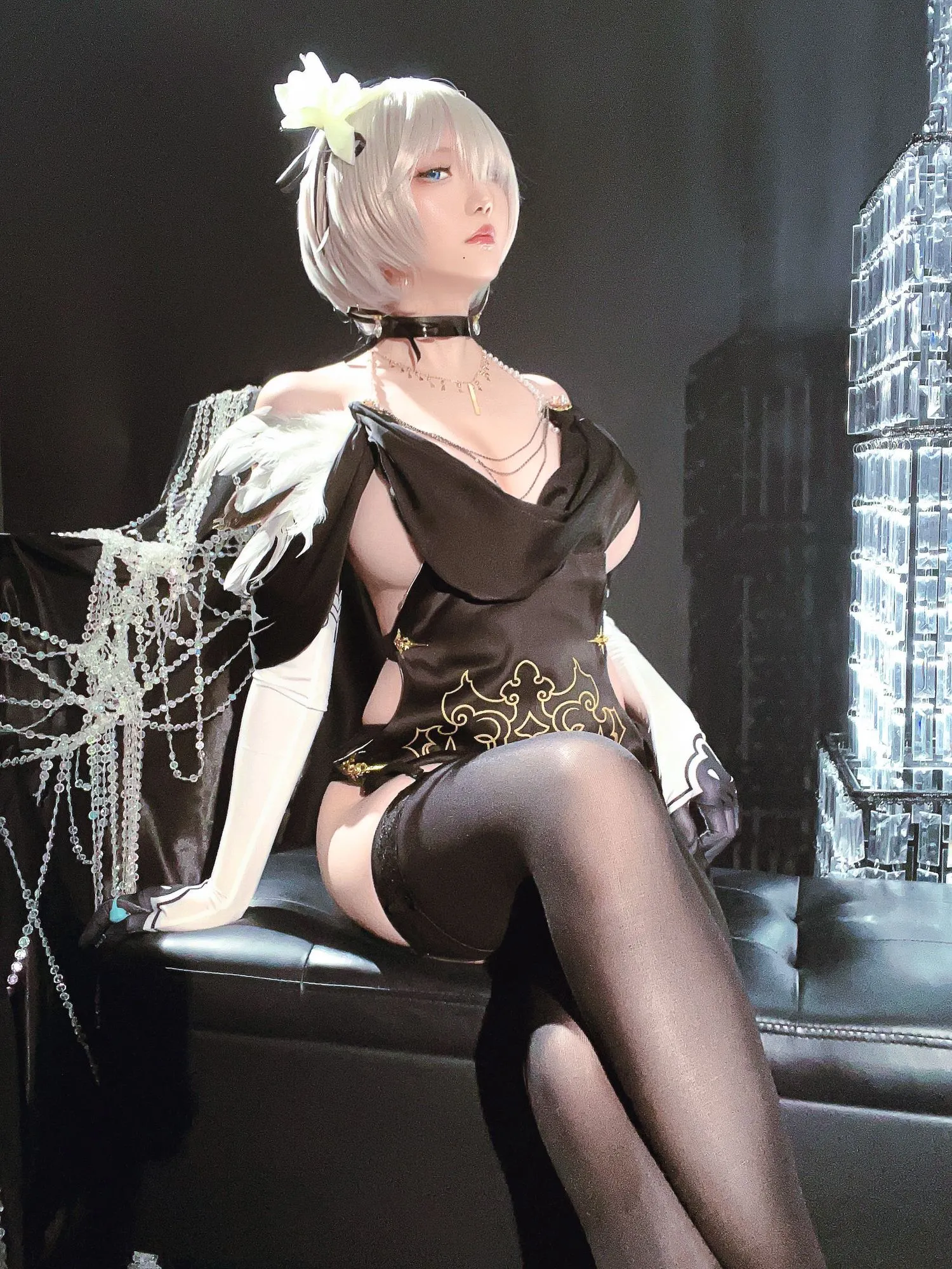 图片[5]-No.197 – 2023年09月计划C 尼尔 2B同人礼服 [94P]-coswz-cos王者