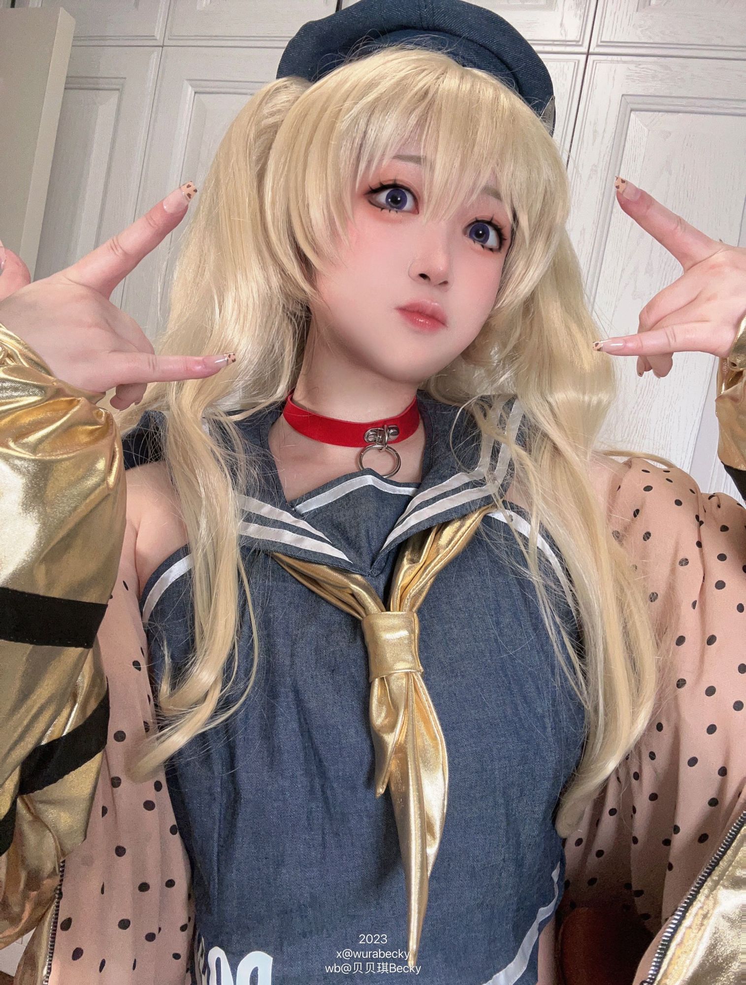 二次元可爱教主贝贝琪Becky全套COS图片合集