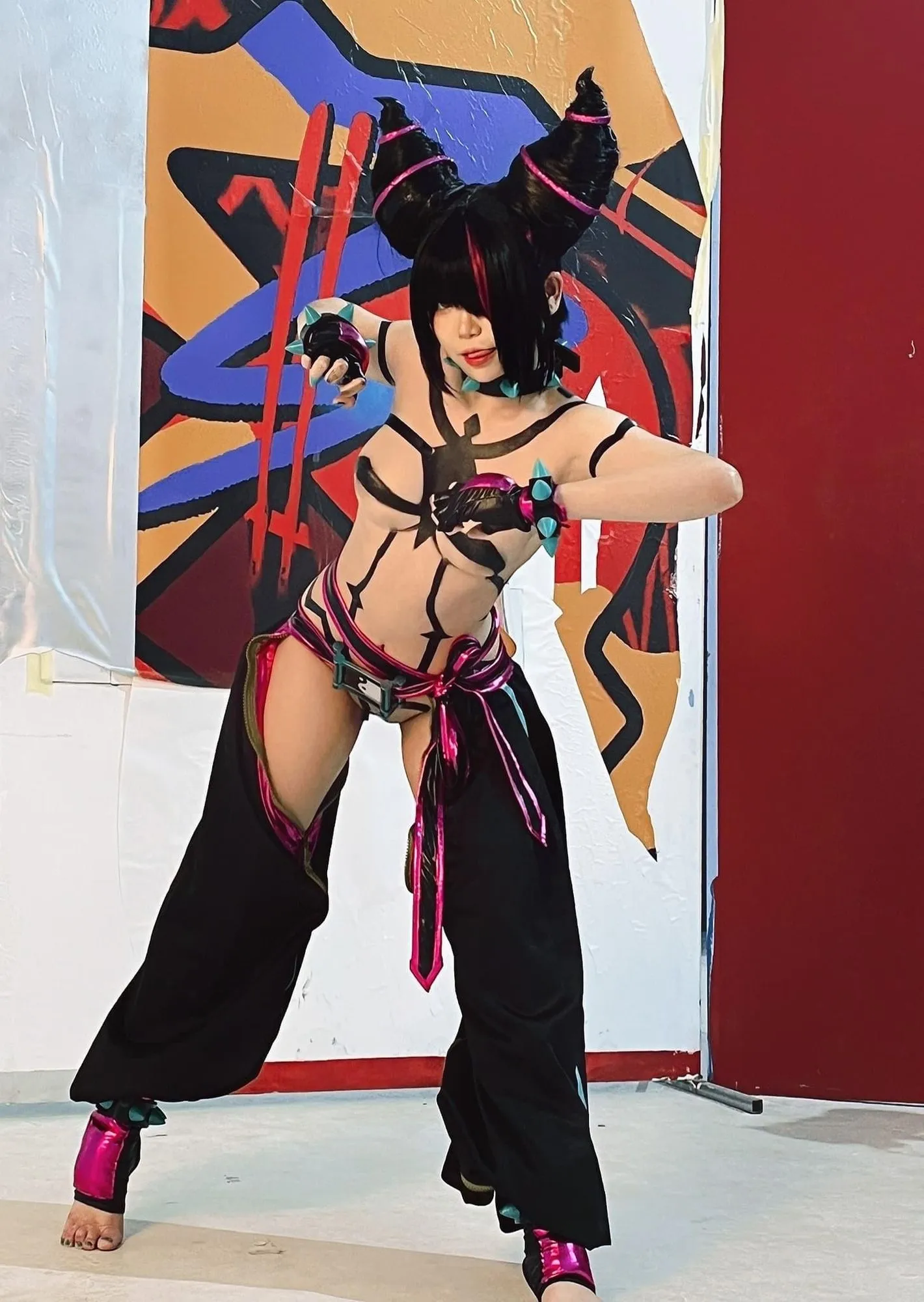 图片[5]-No.058 – Street Fighter 6 Juri Han SF6 [25P 5V]-coswz-cos王者