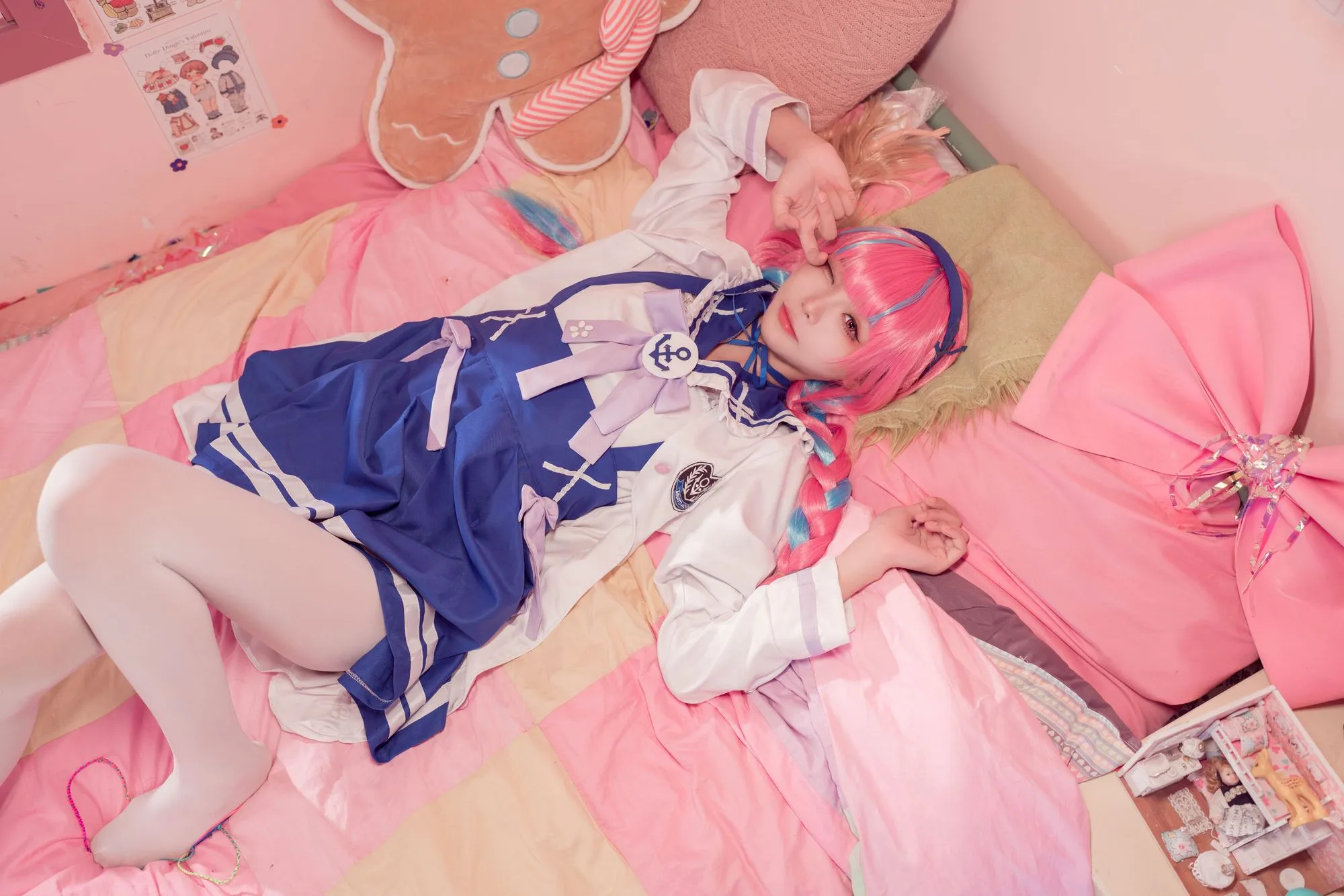 图片[4]-No.001 – 凑阿库娅 私服 [55P]-coswz-cos王者
